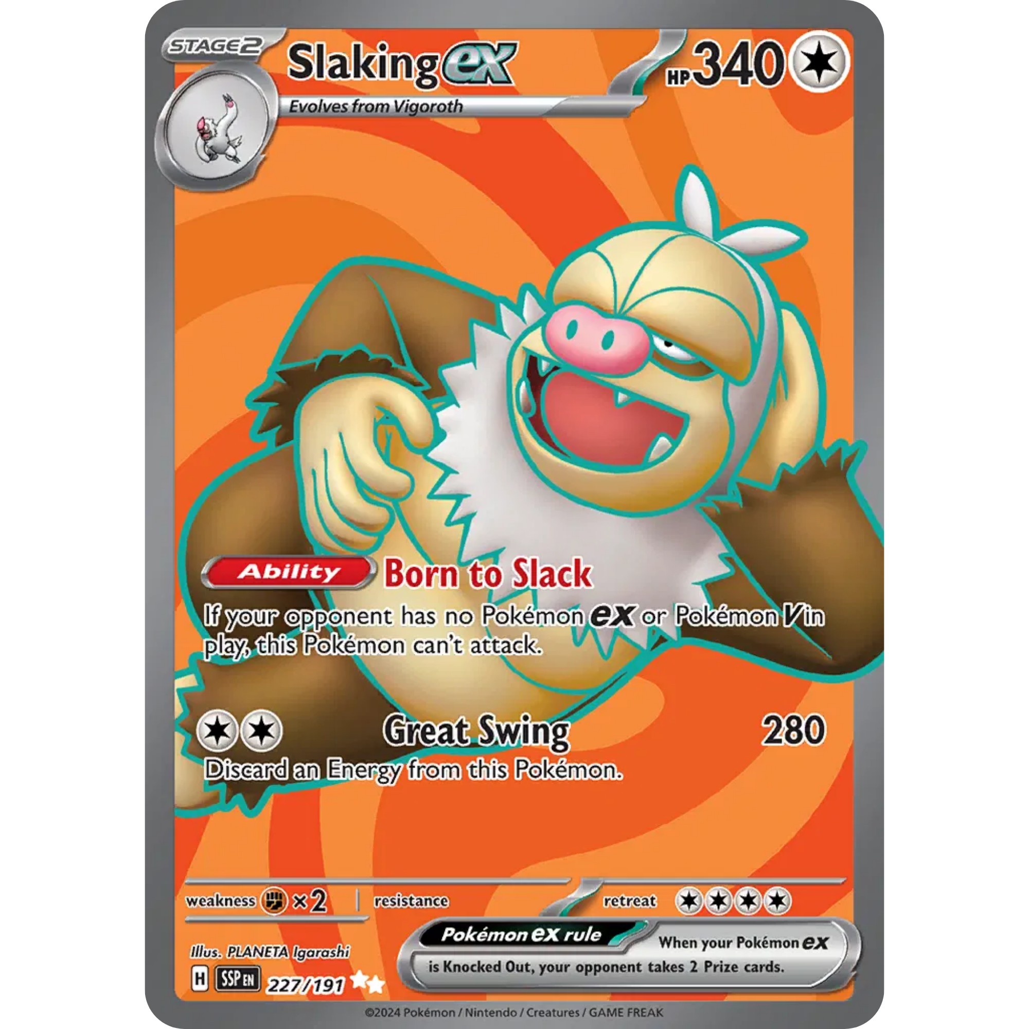 Slaking ex (227/191) [Surging Sparks]