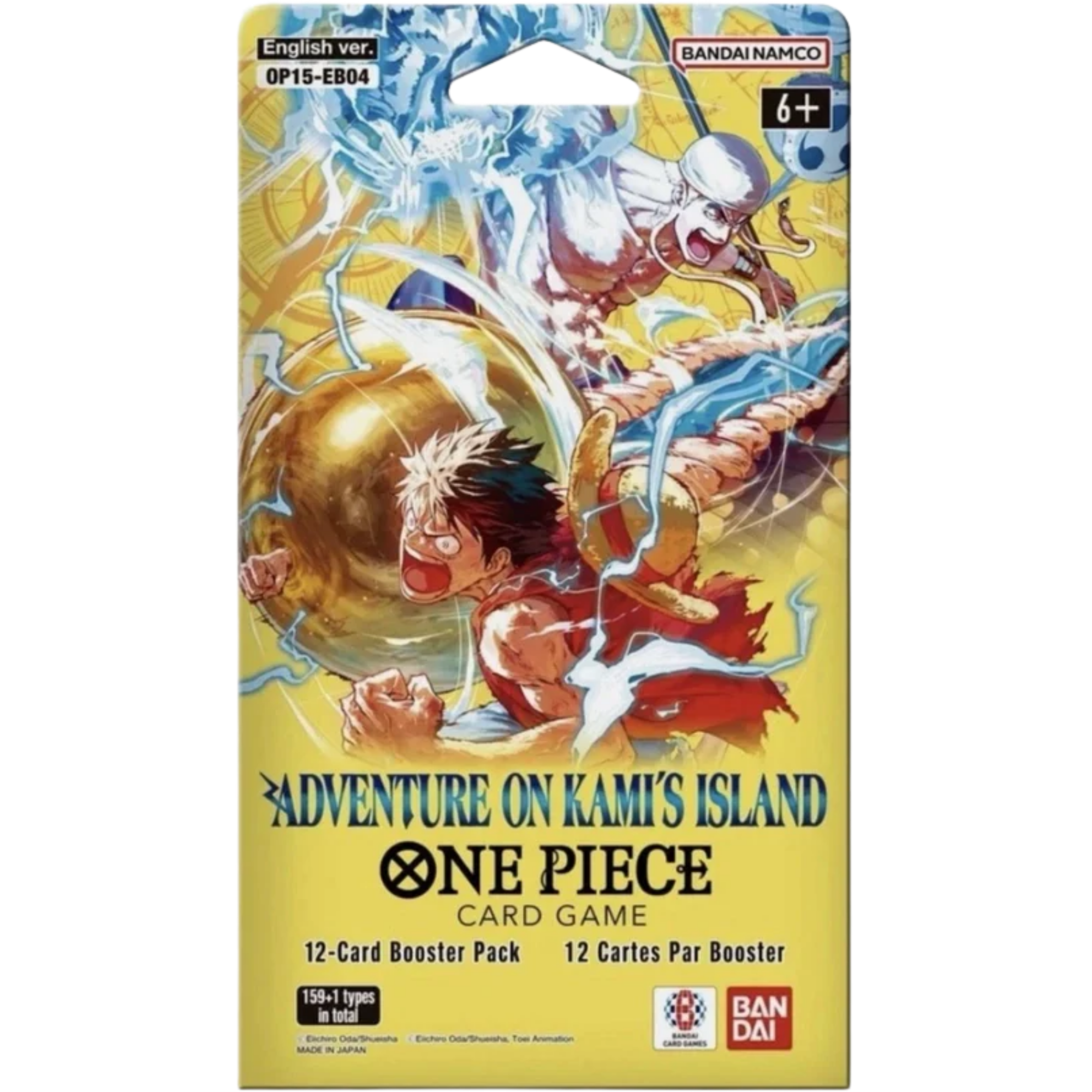 Adventure on Kami's Island Sleeved Booster Pack ( One Piece OP-15 ) Bandai TCG