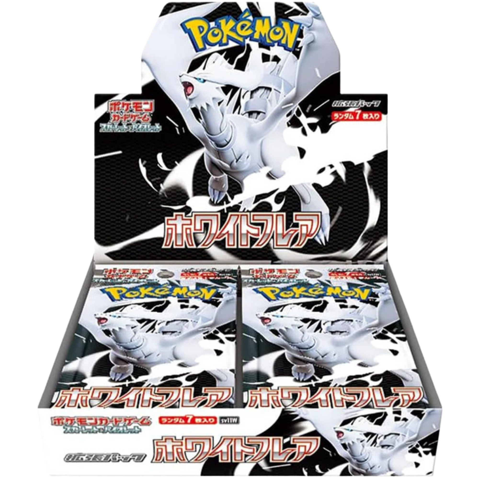 White Flare Japanese Booster Box ( Scarlet & Violet ) Pokemon TCG