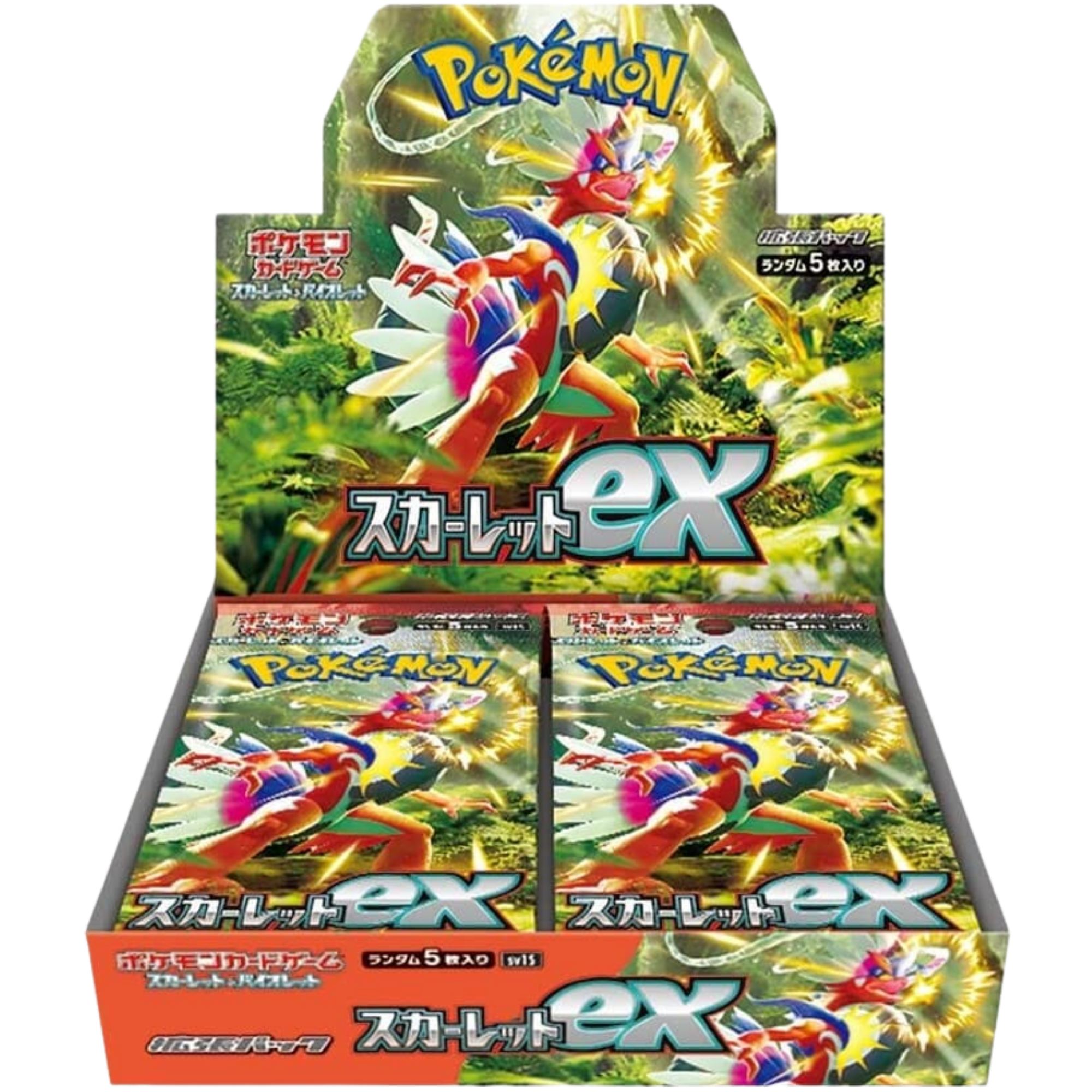Scarlet ex Japanese Booster Box ( Scarlet & Violet ) Pokemon TCG
