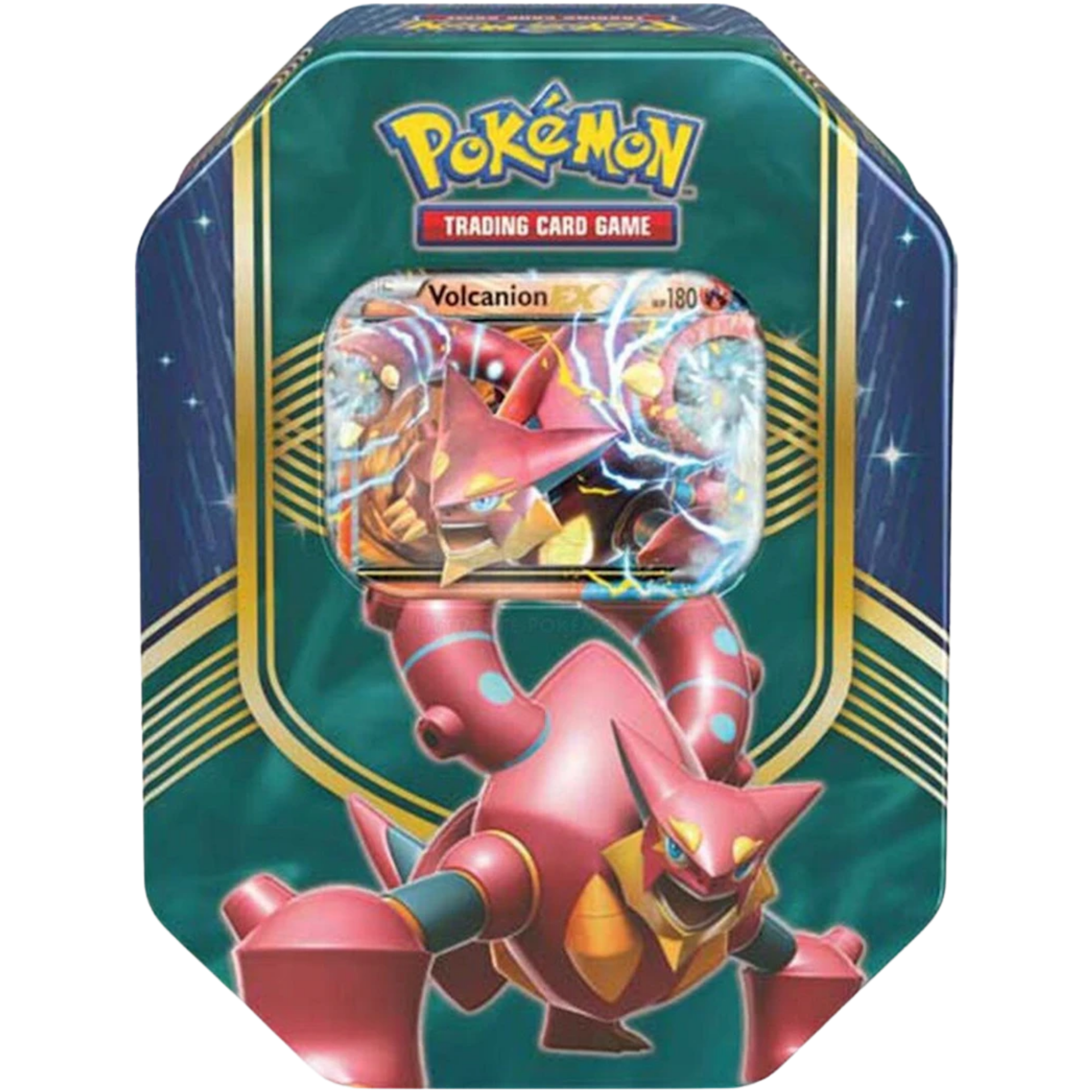 Battle Heart Tin - Volcanion EX ( XY ) Pokemon TCG
