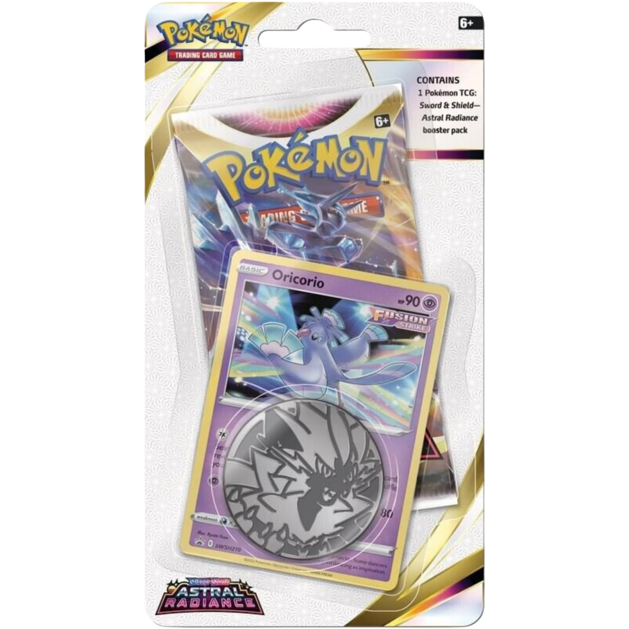 Astral Radiance Single Pack Blister - Oricorio ( Sword & Shield ) Pokemon TCG