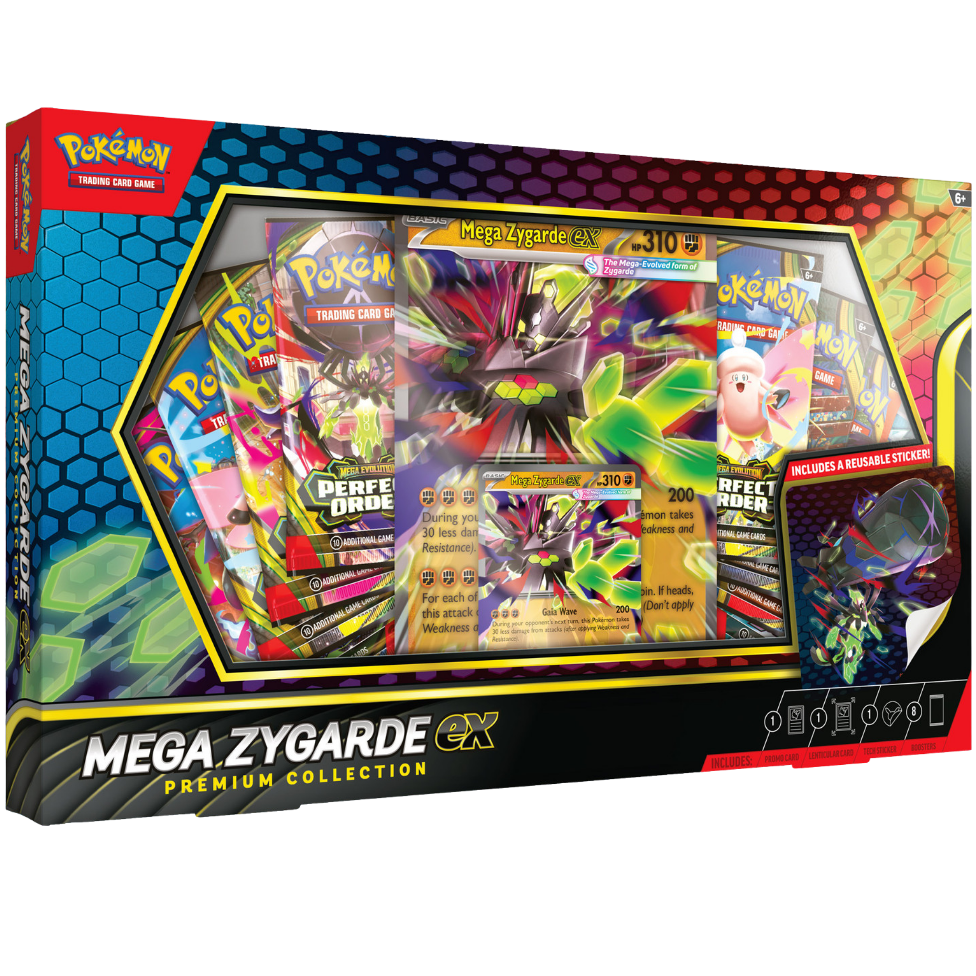 Mega Zygarde ex Premium Collection ( Mega Evolution ) Pokemon TCG