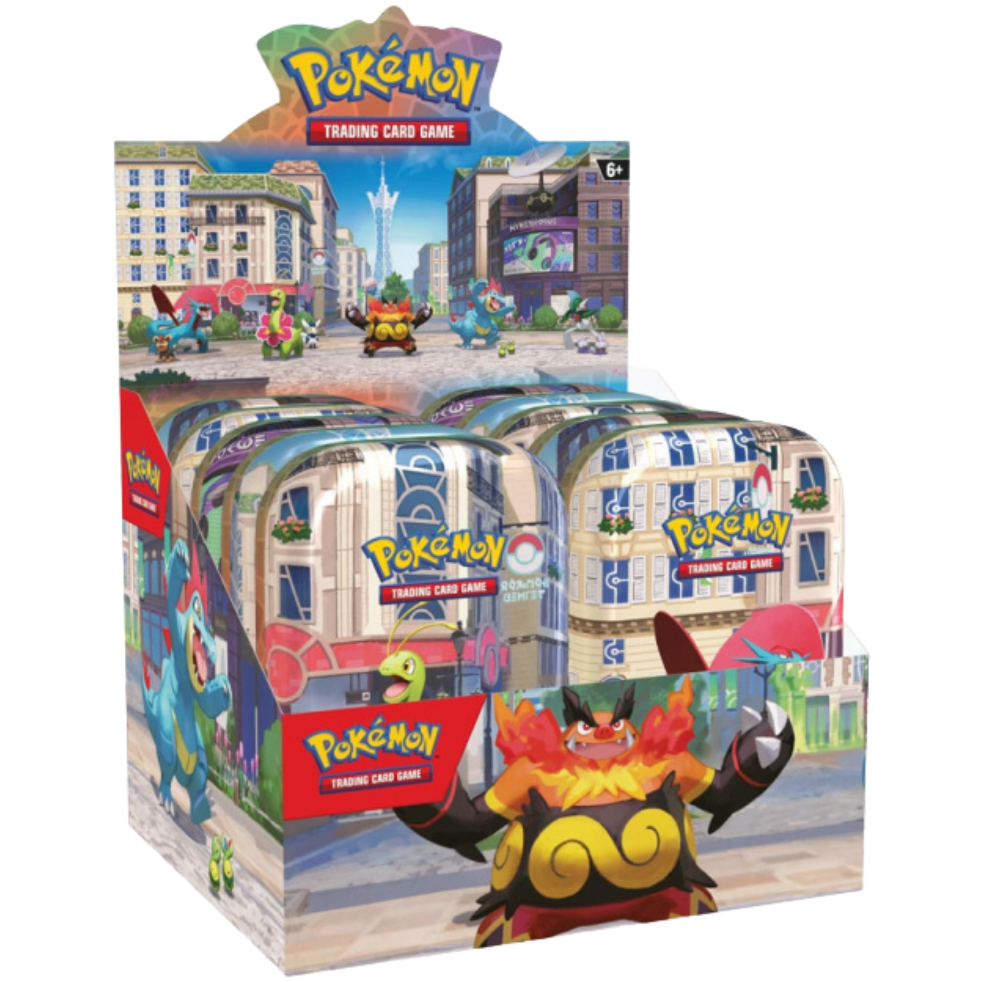 Lumiose City Mini Tin Display ( Mega Evolution ) Pokemon TCG