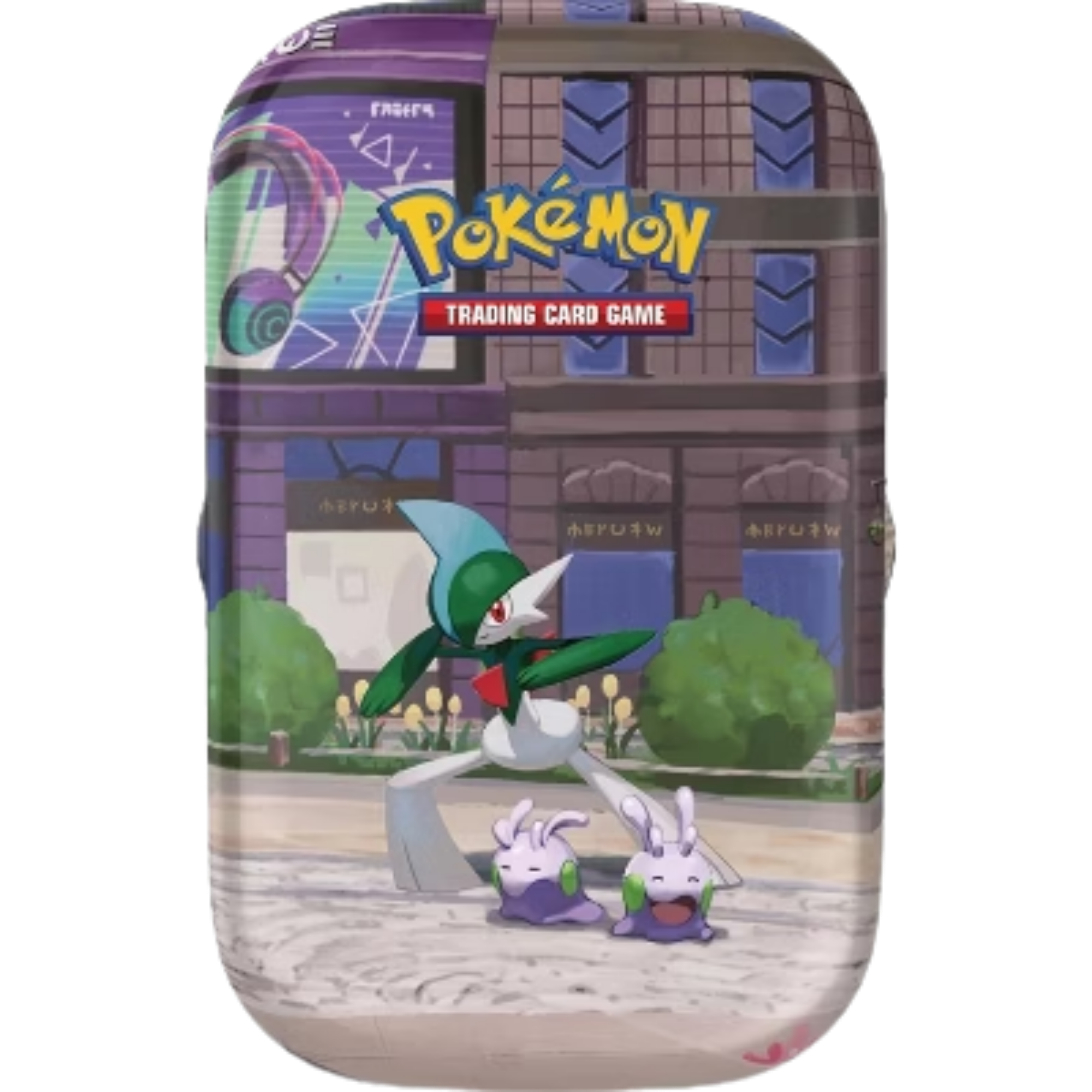 Lumiose City Mini Tin - Gallade & Goomy ( Mega Evolution ) Pokemon TCG