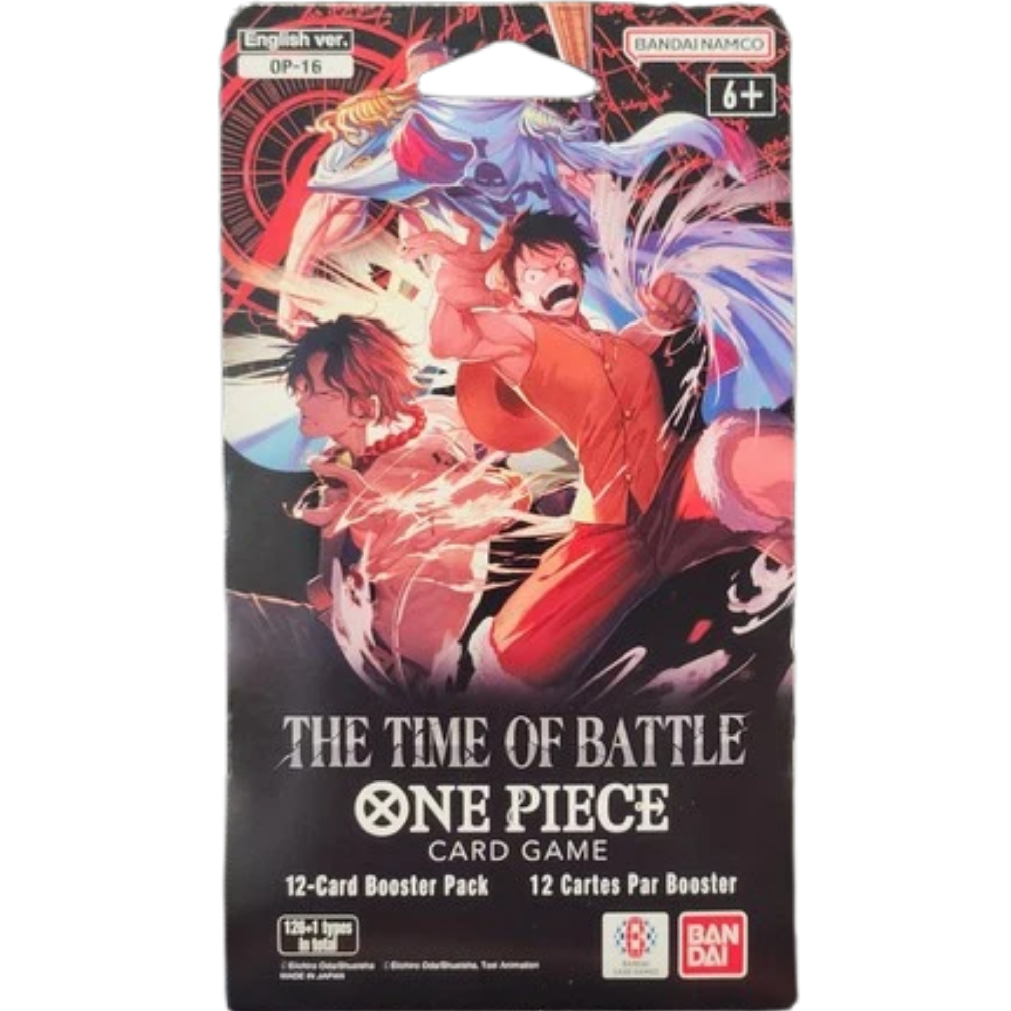 The Time of Battle Sleeved Booster Pack ( One Piece OP-16 ) Pokemon TCG