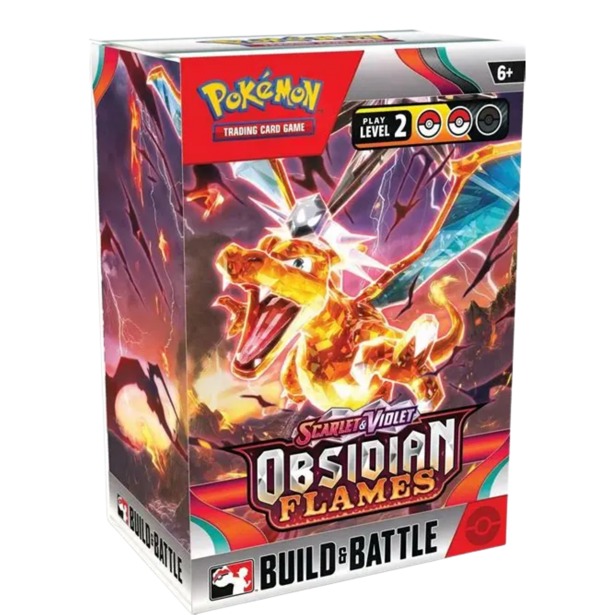 Obsidian Flames Build & Battle Box ( Scarlet & Violet ) Pokemon TCG