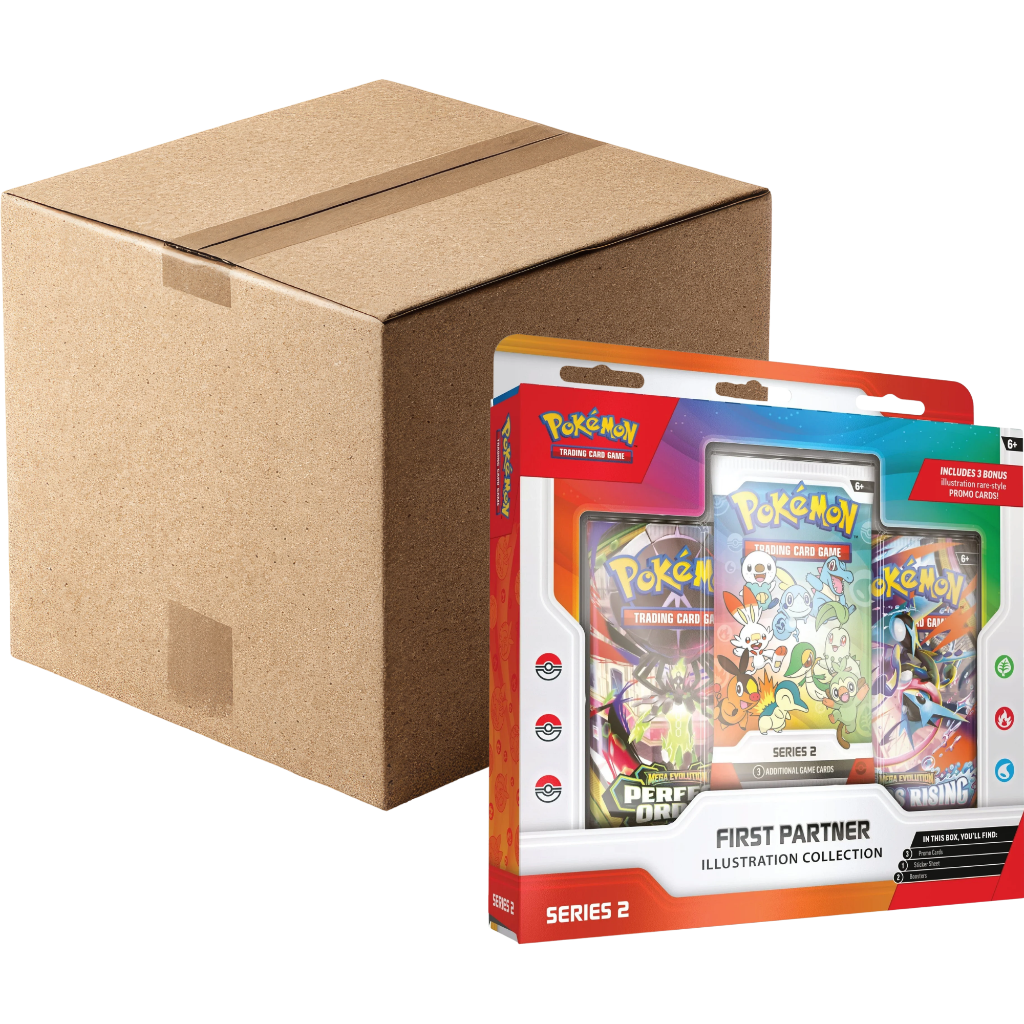 First Partner Illustration Collection Case - Series 2 ( 30th Anniversary ) Pokemon TCG