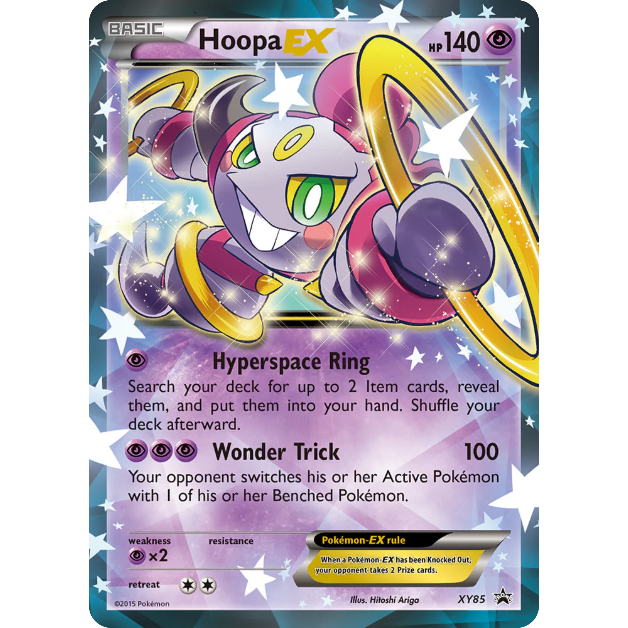 Hoopa EX (XY85) (Collection Promo) [XY: Black Star Promos]