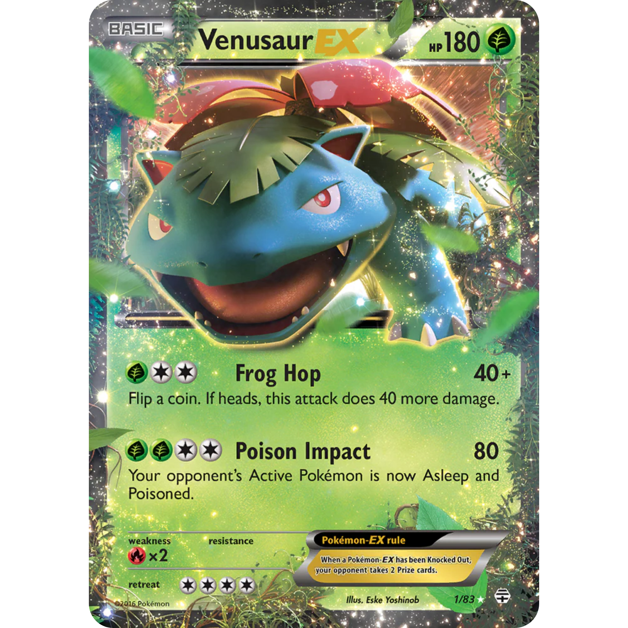 Venusaur EX (1/83) [XY: Generations]