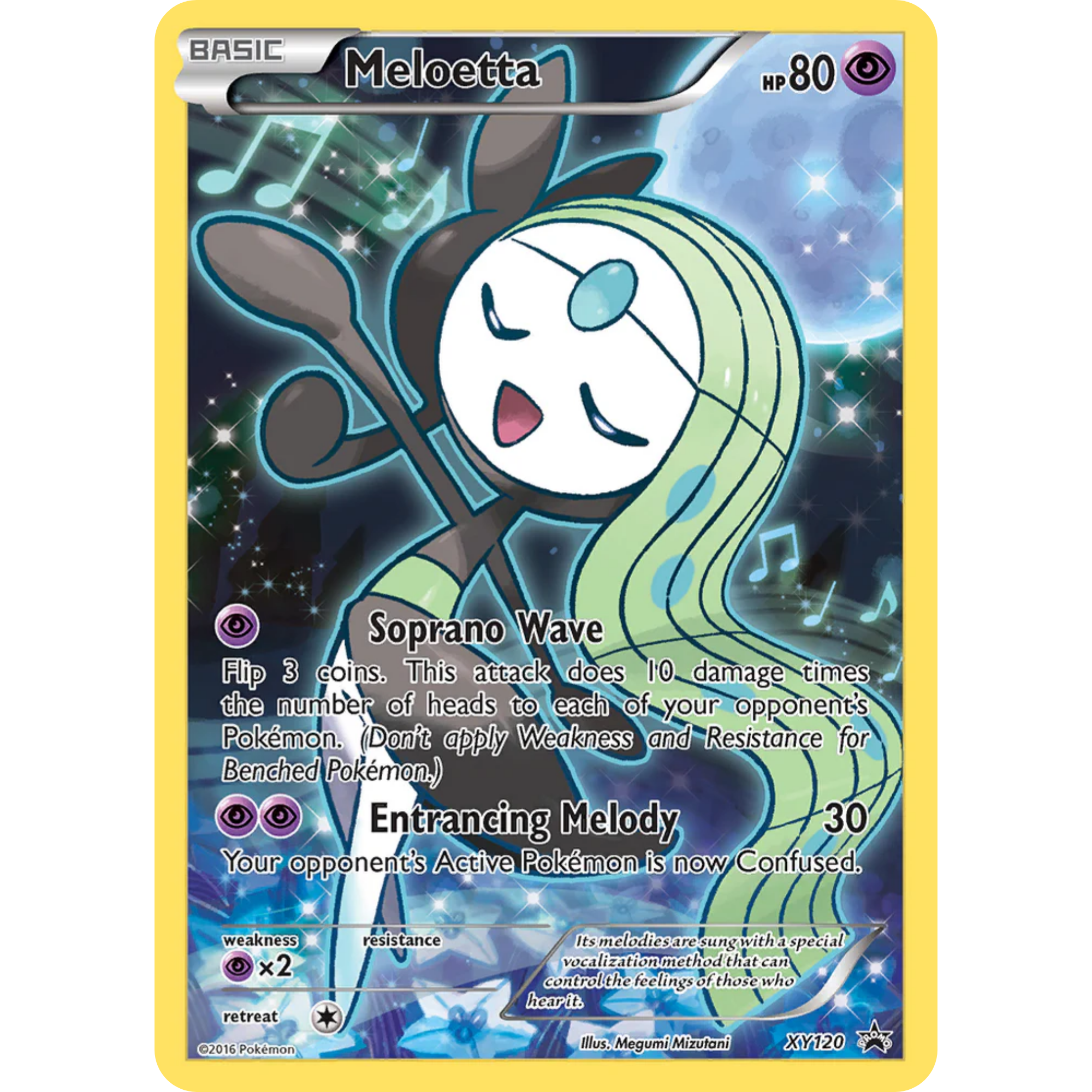 Meloetta (XY120) [XY: Black Star Promos]