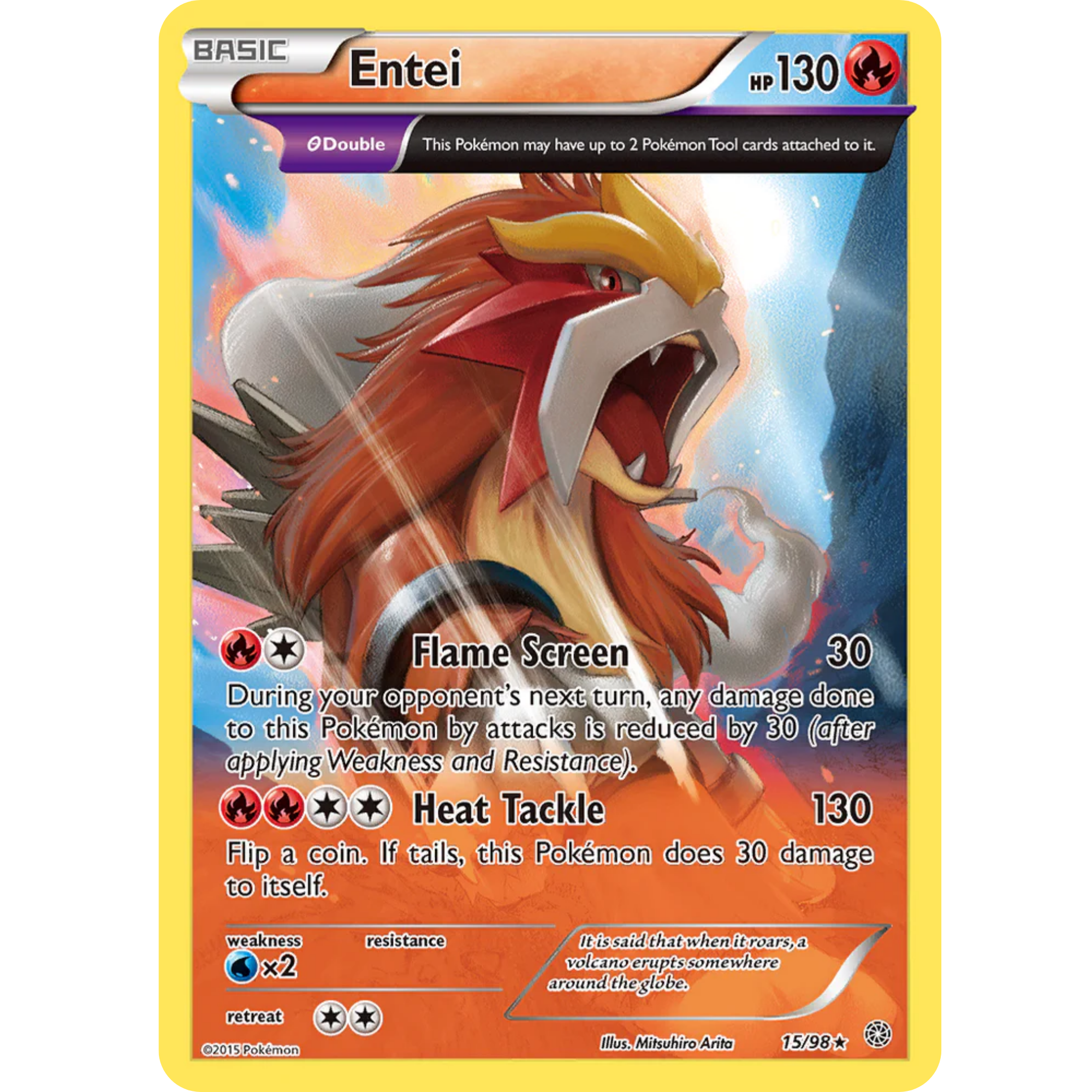 Entei (15/98) [XY: Ancient Origins]