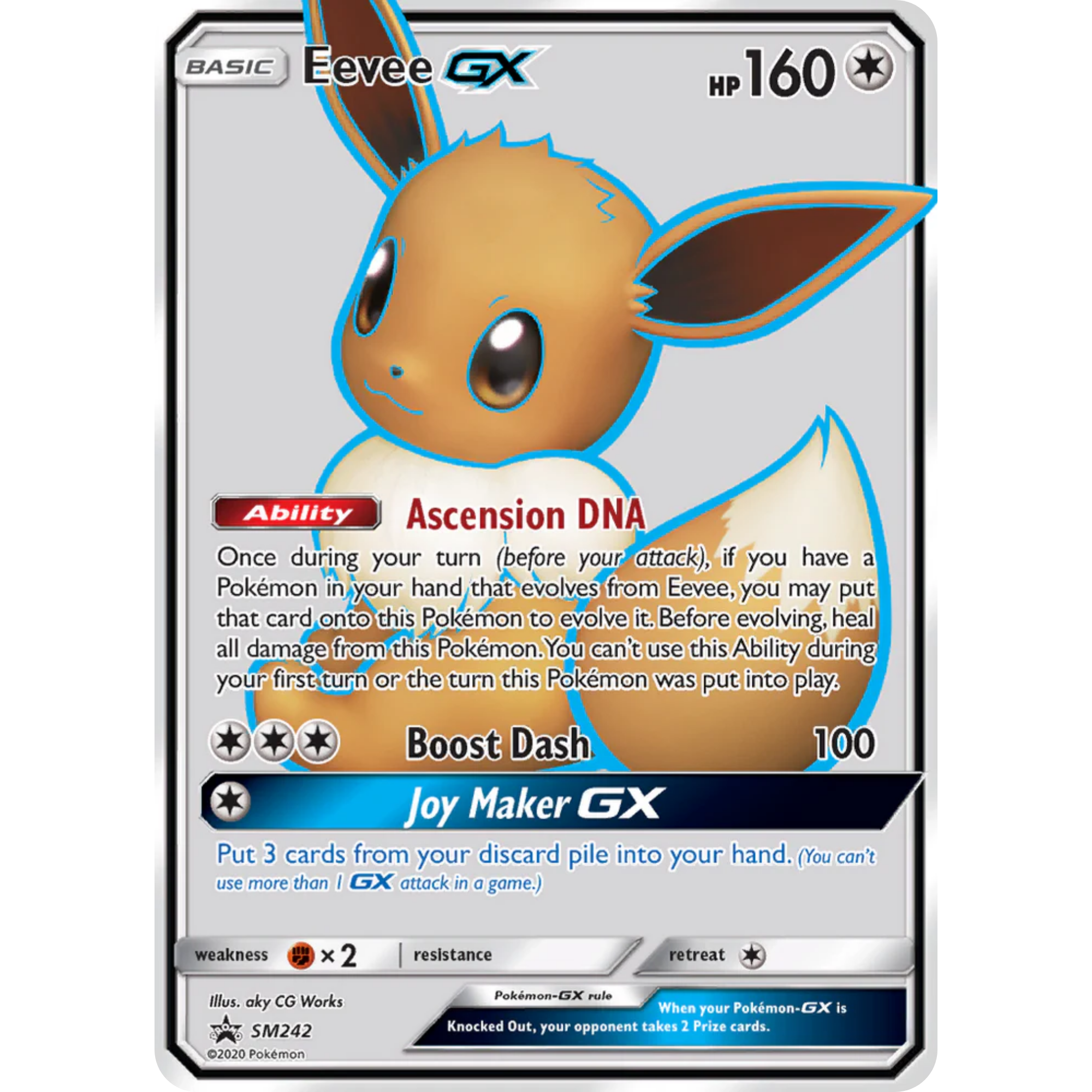 Eevee GX (SM242) [Sun & Moon: Black Star Promos]