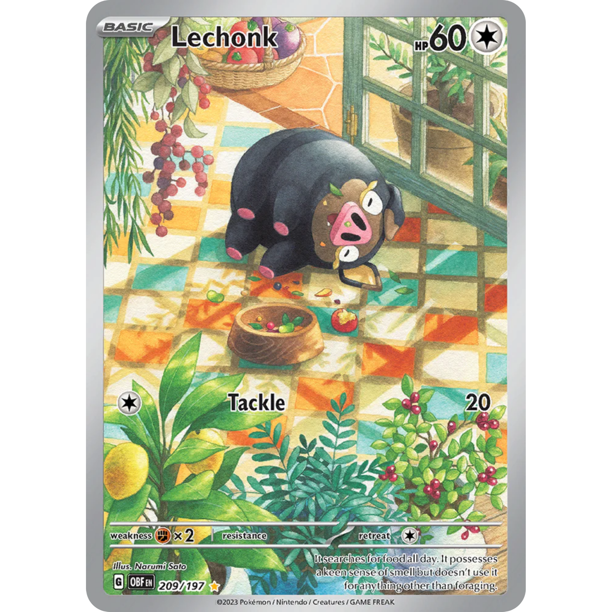Lechonk (209/197) [Scarlet & Violet: Obsidian Flames]