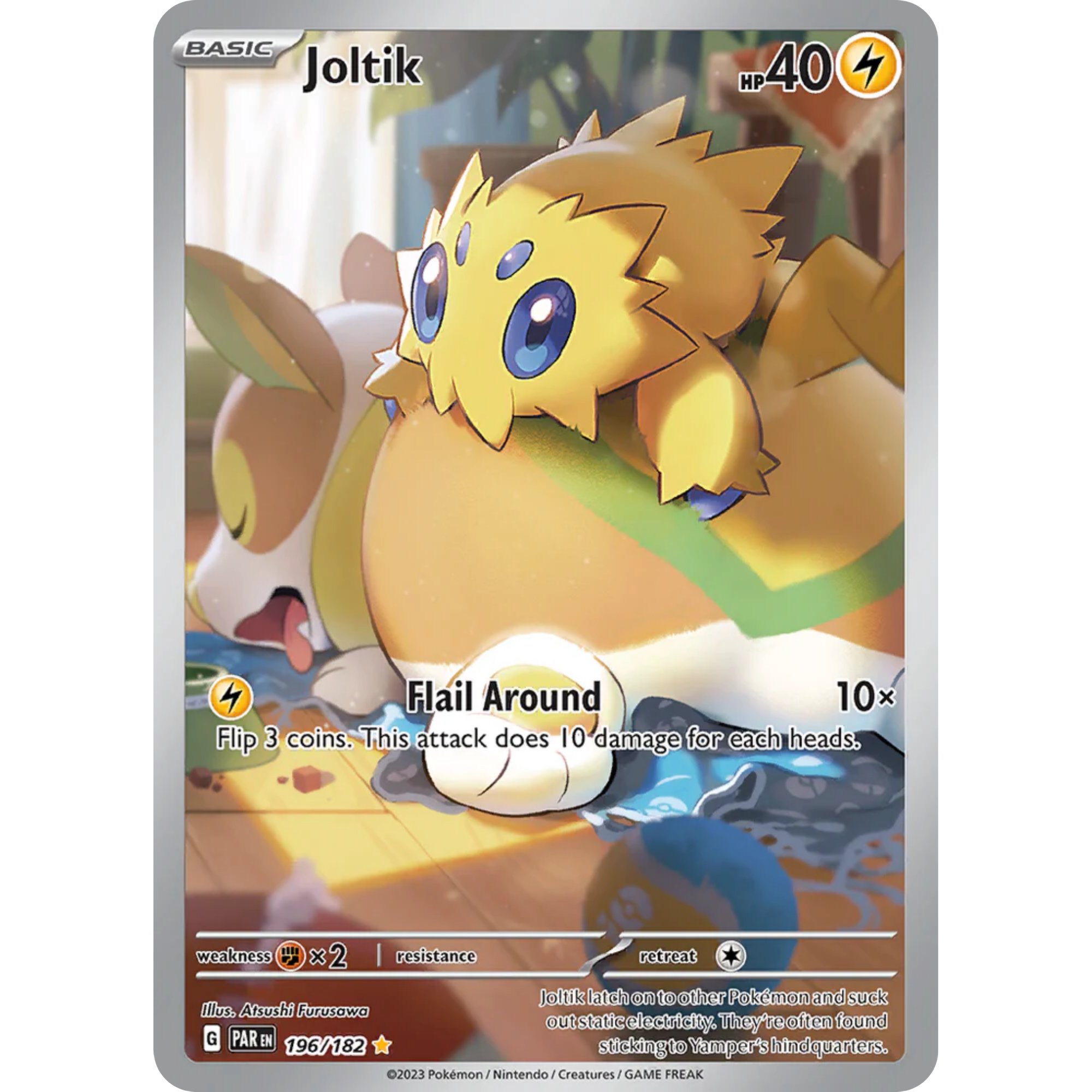 Joltik (196/182) [Scarlet & Violet: Paradox Rift]