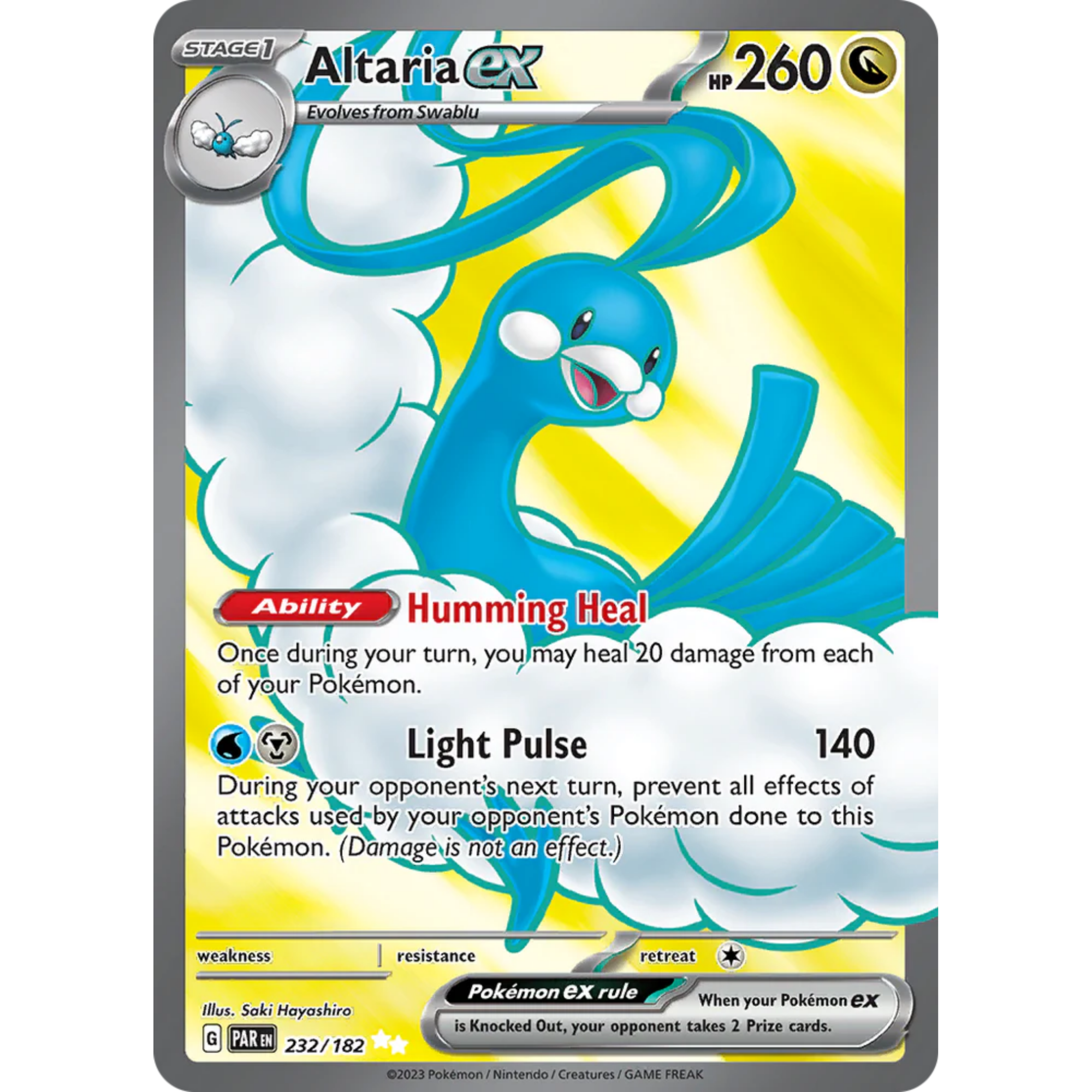 Altaria ex (232/182) [Scarlet & Violet: Paradox Rift]