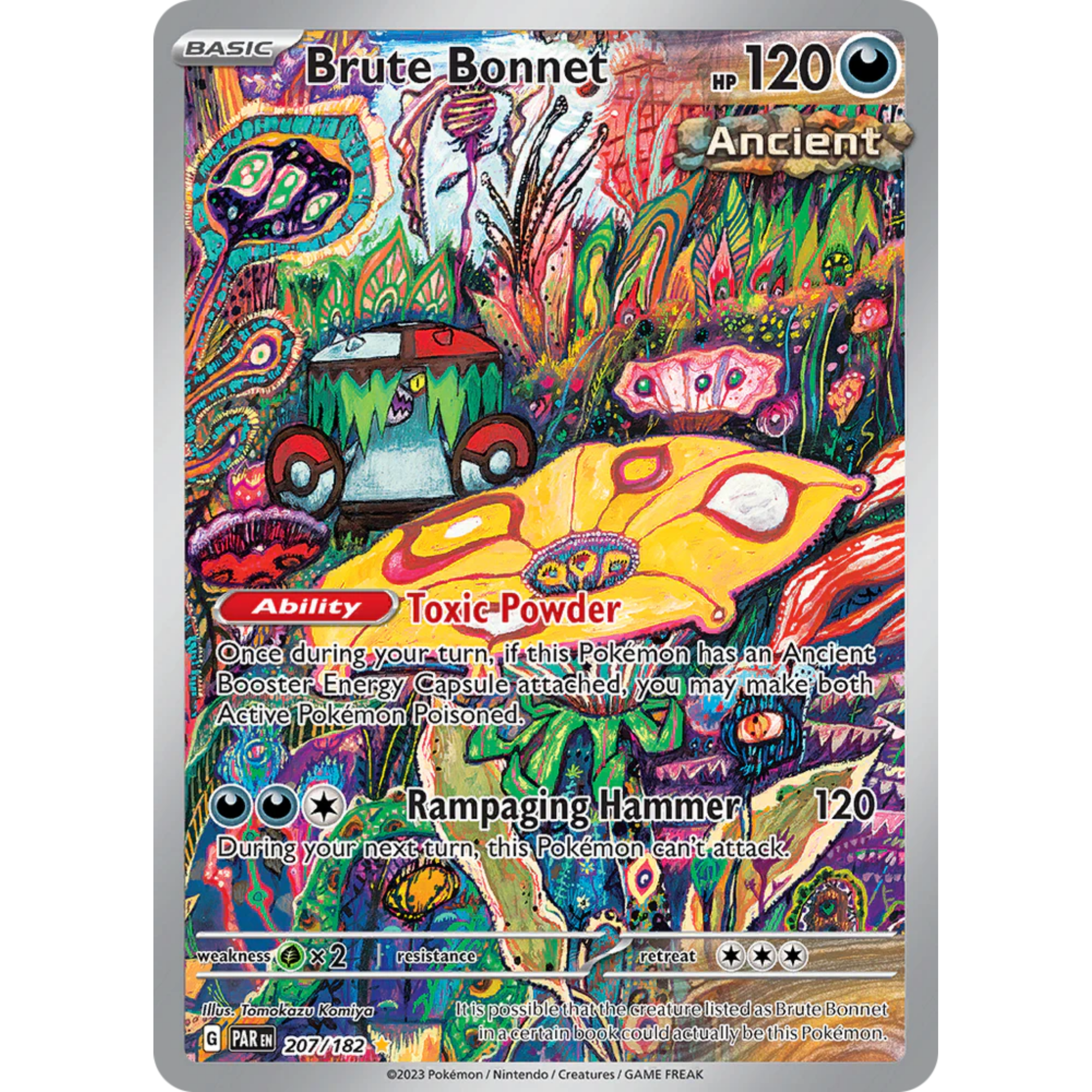 Brute Bonnet (207/182) [Scarlet & Violet: Paradox Rift]
