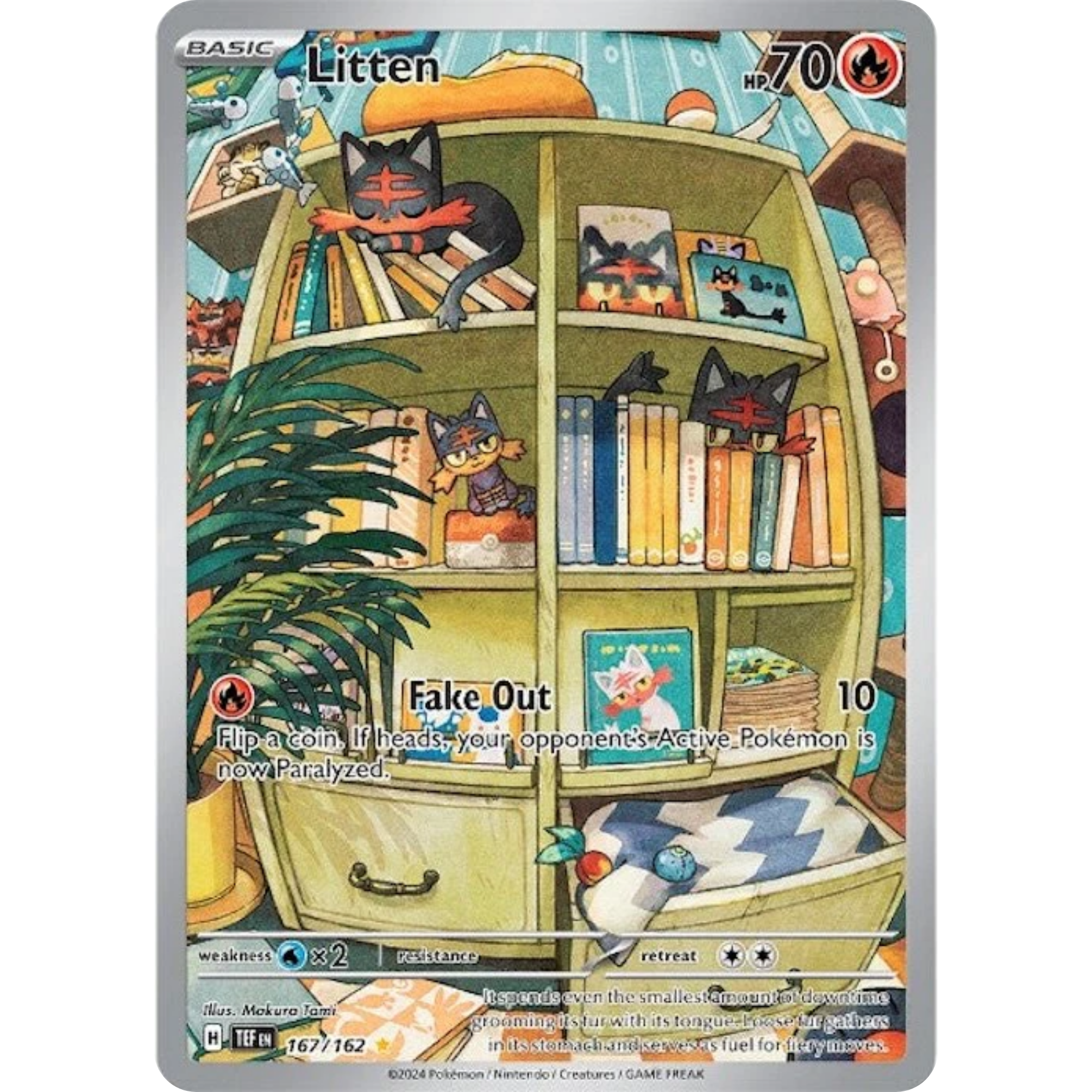 Litten (167/162) [Scarlet & Violet: Temporal Forces]