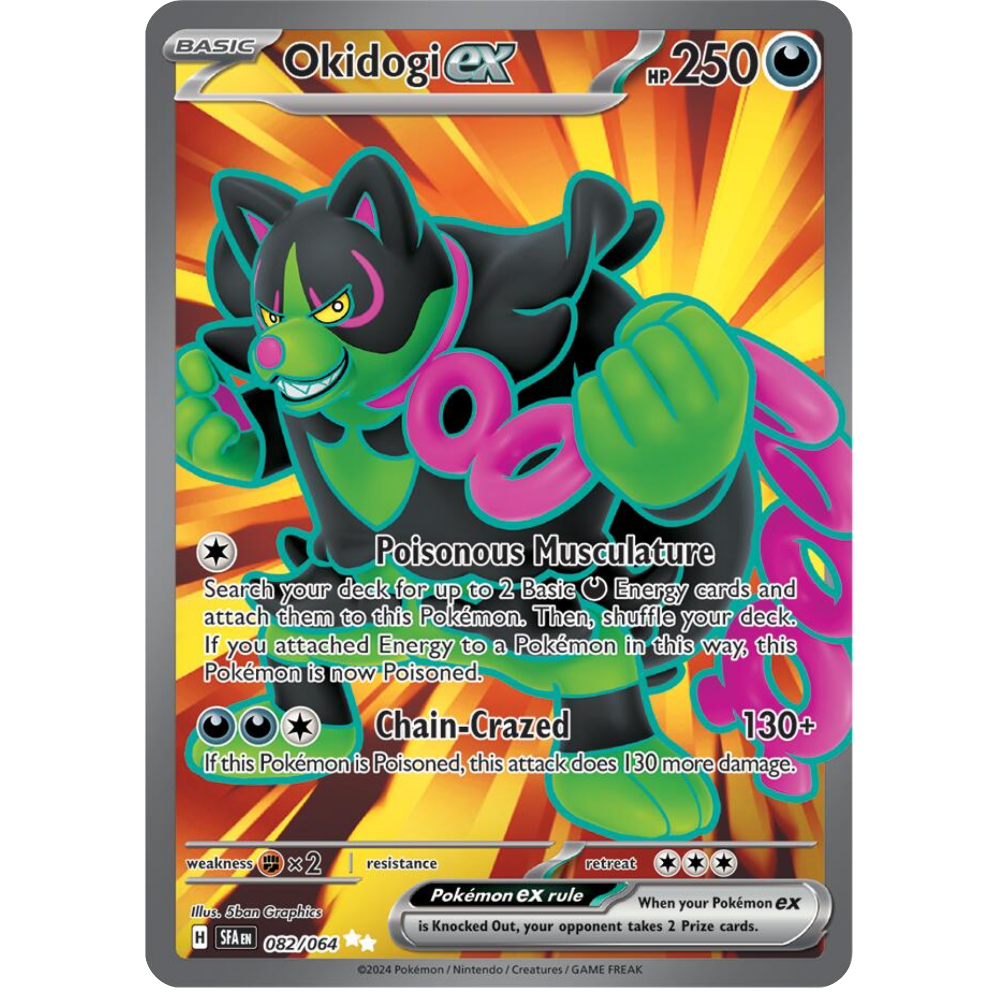 Okidogi ex (082/064) [Scarlet & Violet: Shrouded Fable]
