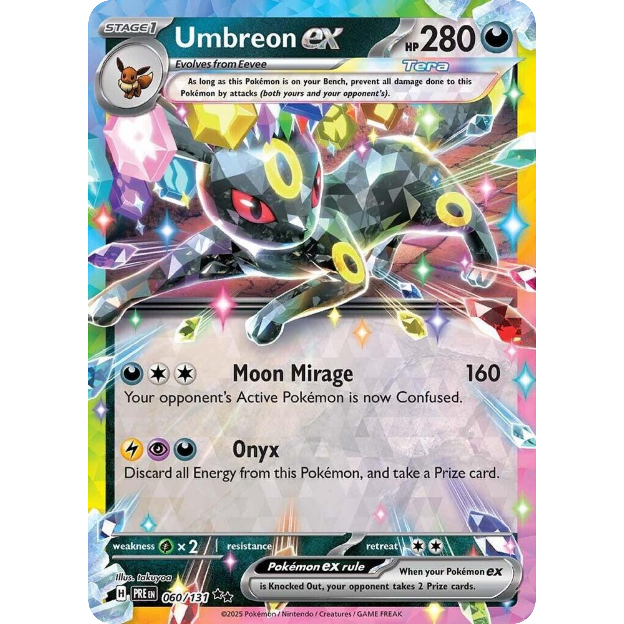 Umbreon ex (060/131) [Scarlet & Violet: Prismatic Evolutions]