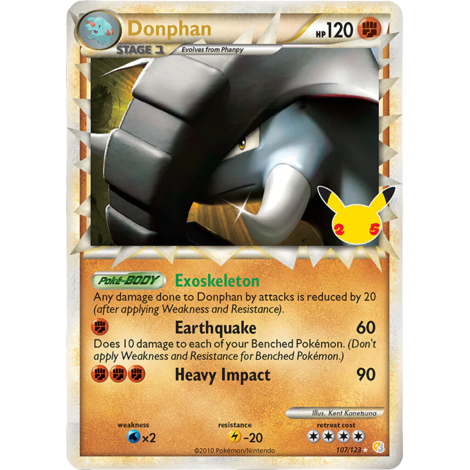 Donphan (107/123) [Celebrations: 25th Anniversary - Classic Collection]
