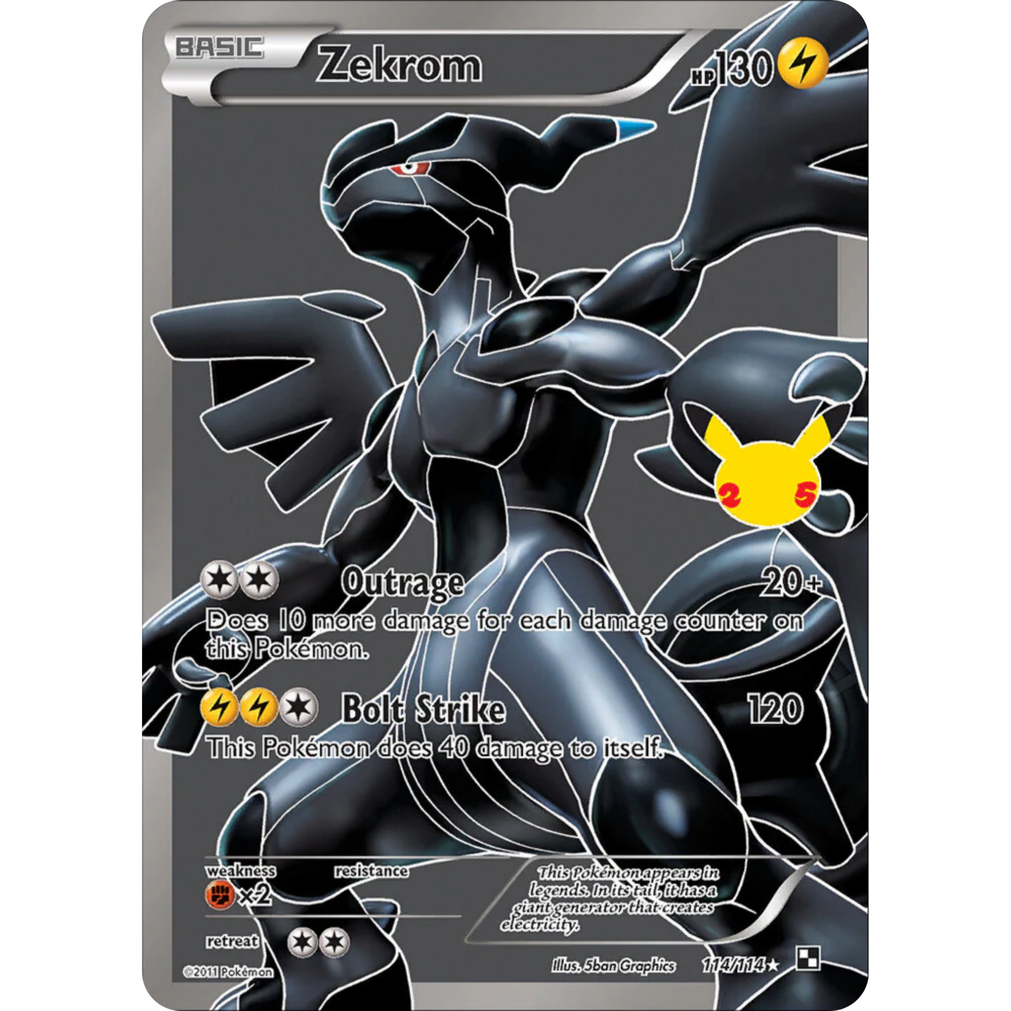 Zekrom (114/114) [Celebrations: 25th Anniversary - Classic Collection]