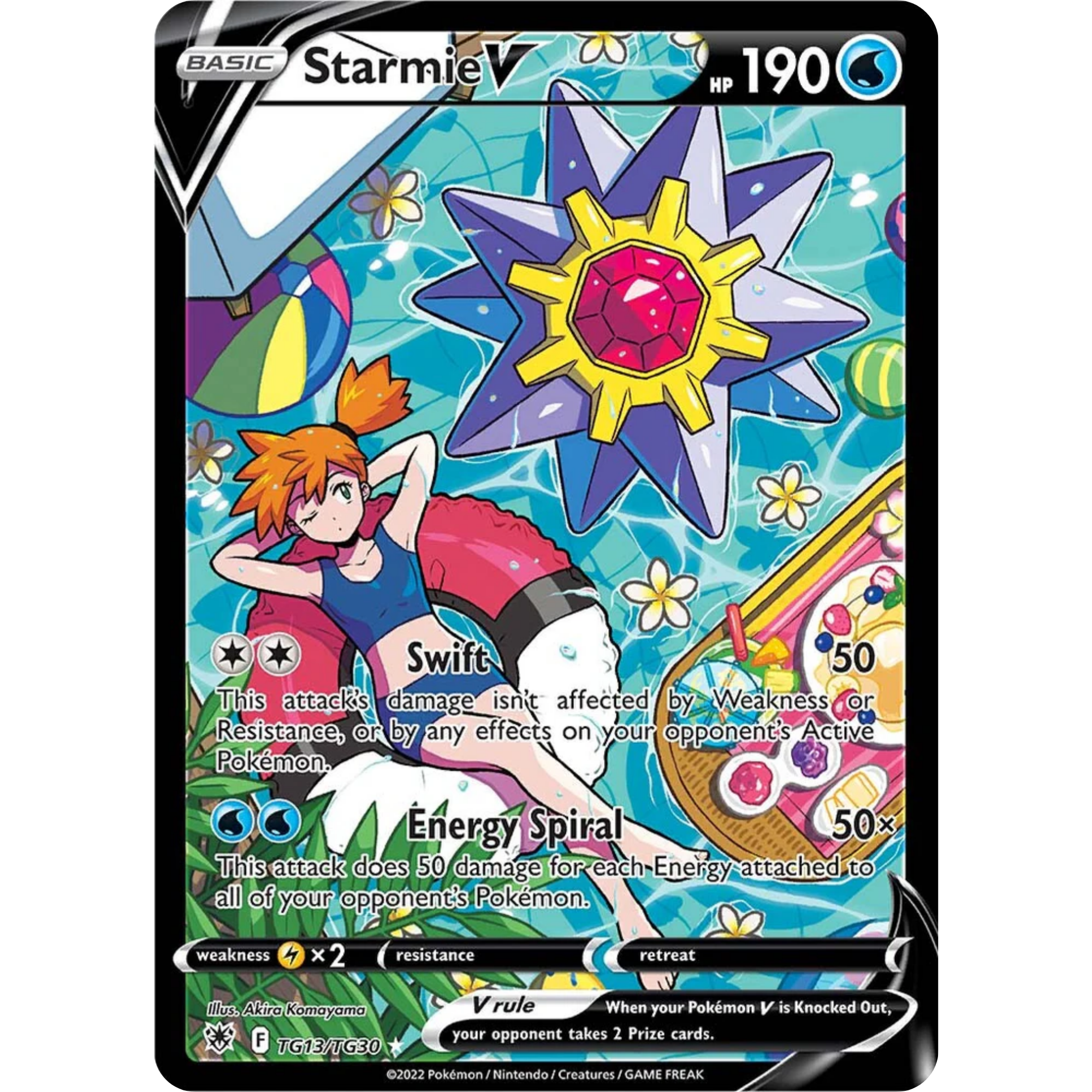Starmie V (TG13/TG30) [Sword & Shield: Astral Radiance]