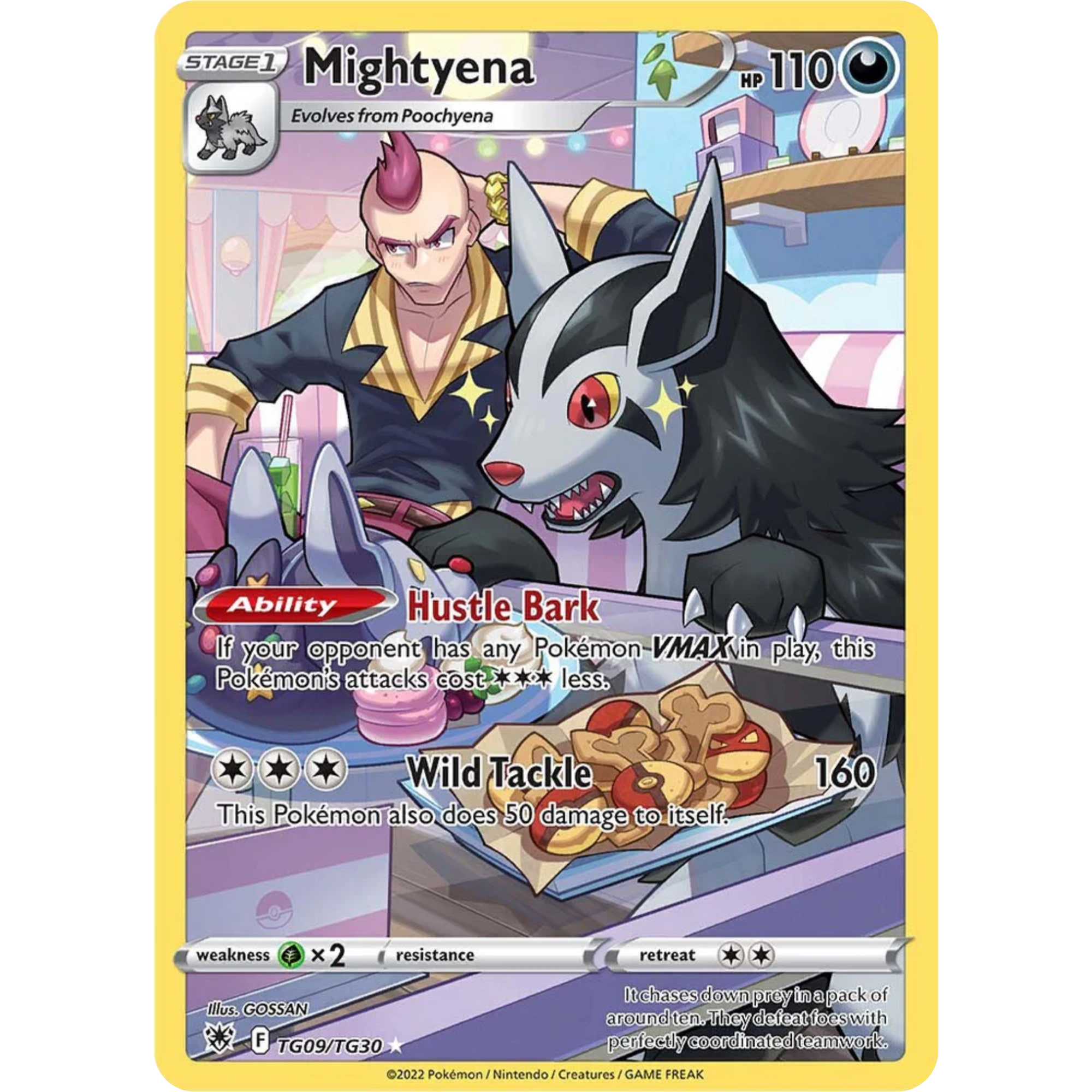 Mightyena (TG09/TG30) [Sword & Shield: Astral Radiance]