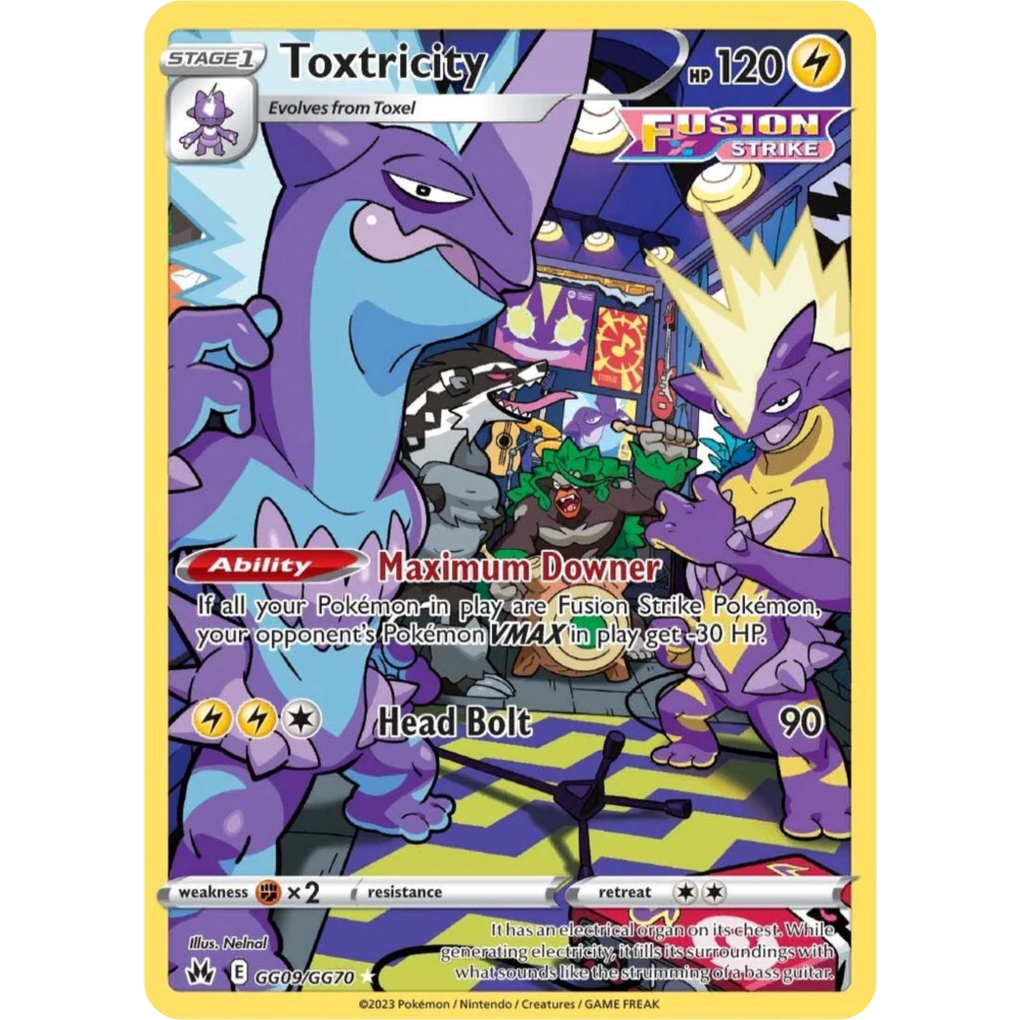 Toxtricity (GG09/GG70) [Sword & Shield: Crown Zenith]