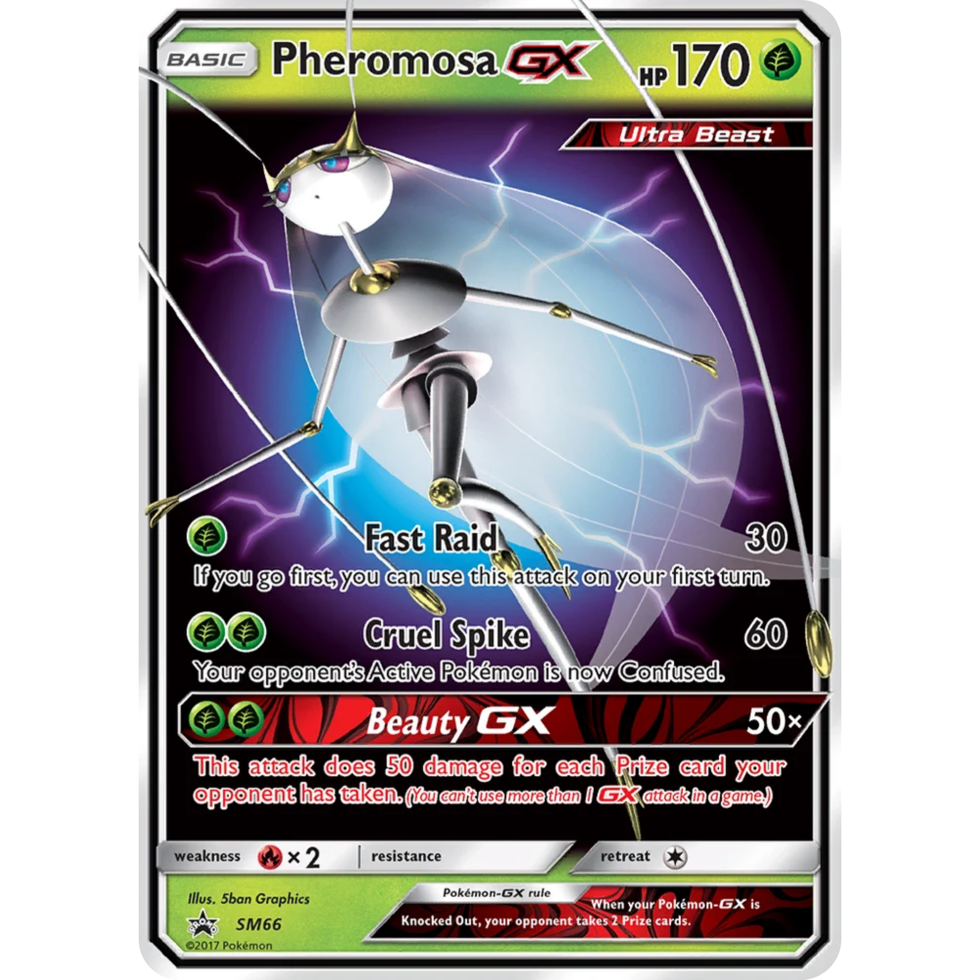 Pheromosa GX (SM66) [Sun & Moon: Black Star Promos]