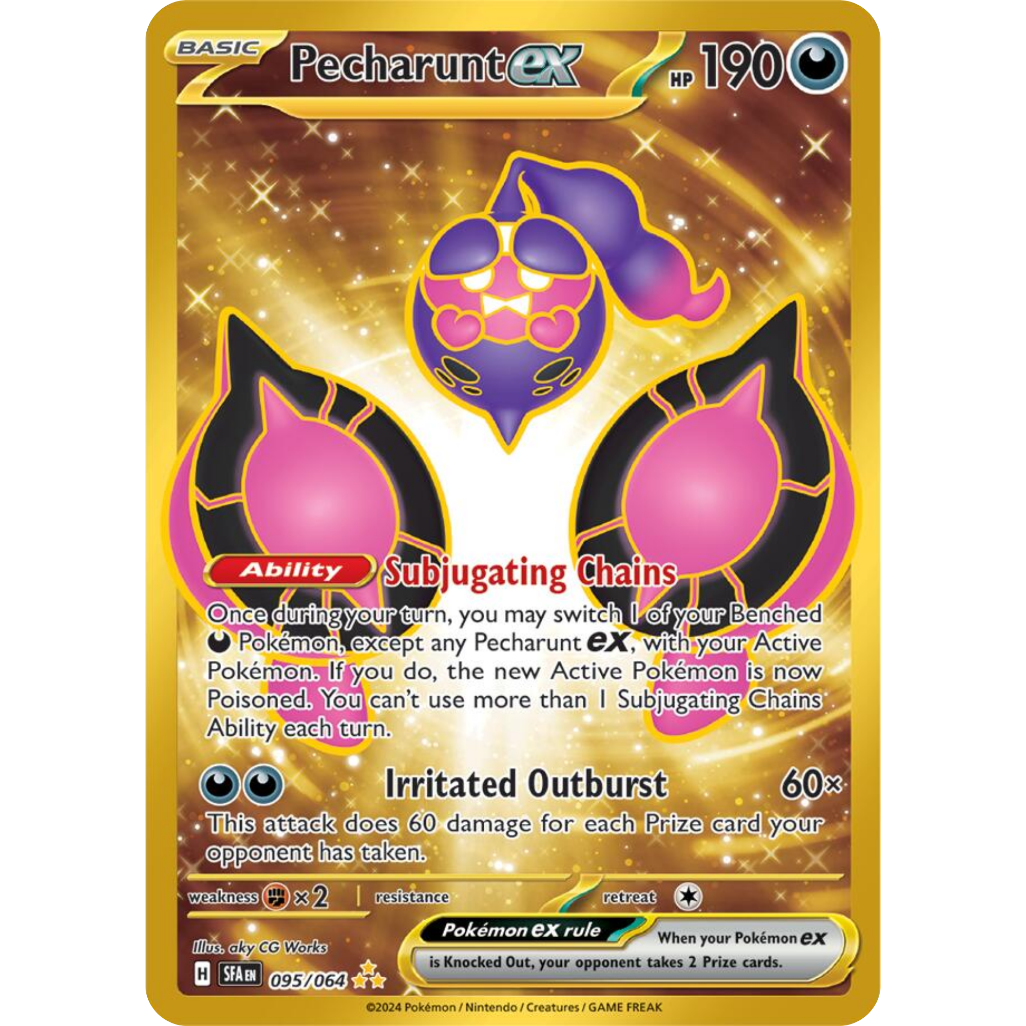 Pecharunt ex (095/064) [Scarlet & Violet: Shrouded Fable]