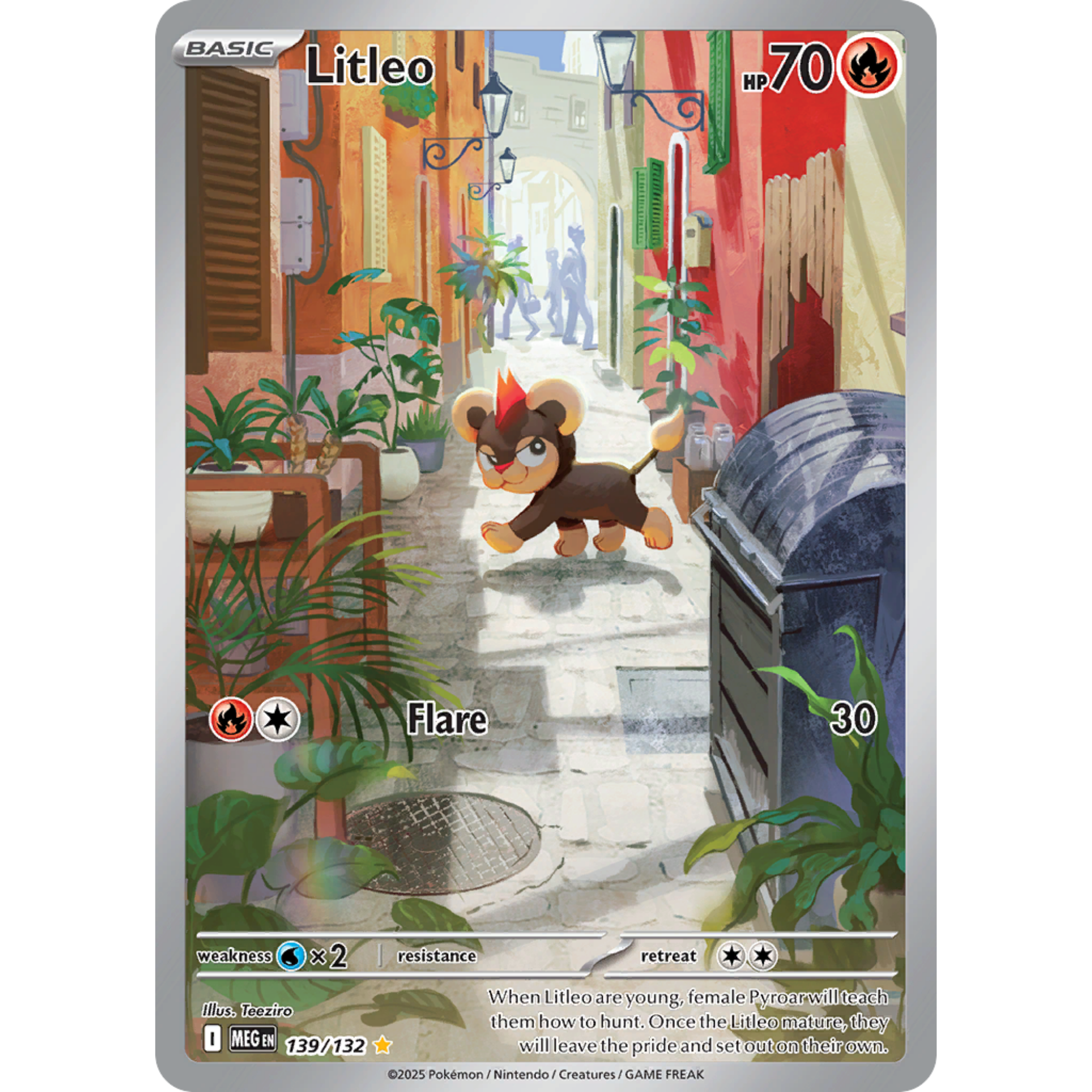 Litleo (139/132) [Mega Evolution: Base Set]