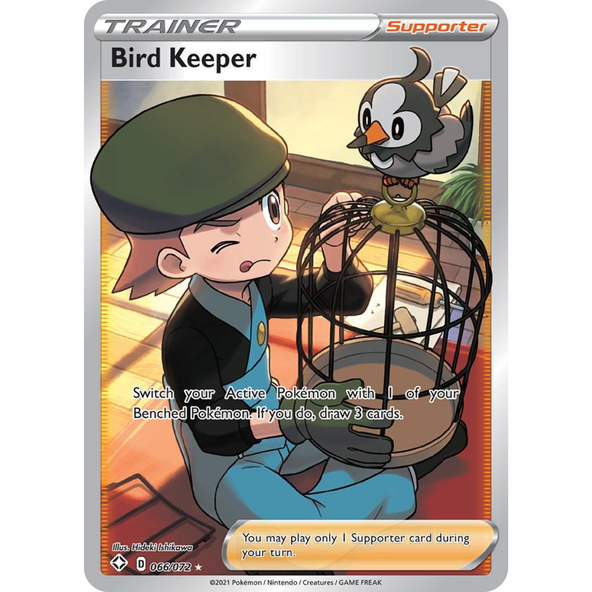 Bird Keeper (066/072) [Sword & Shield: Shining Fates]