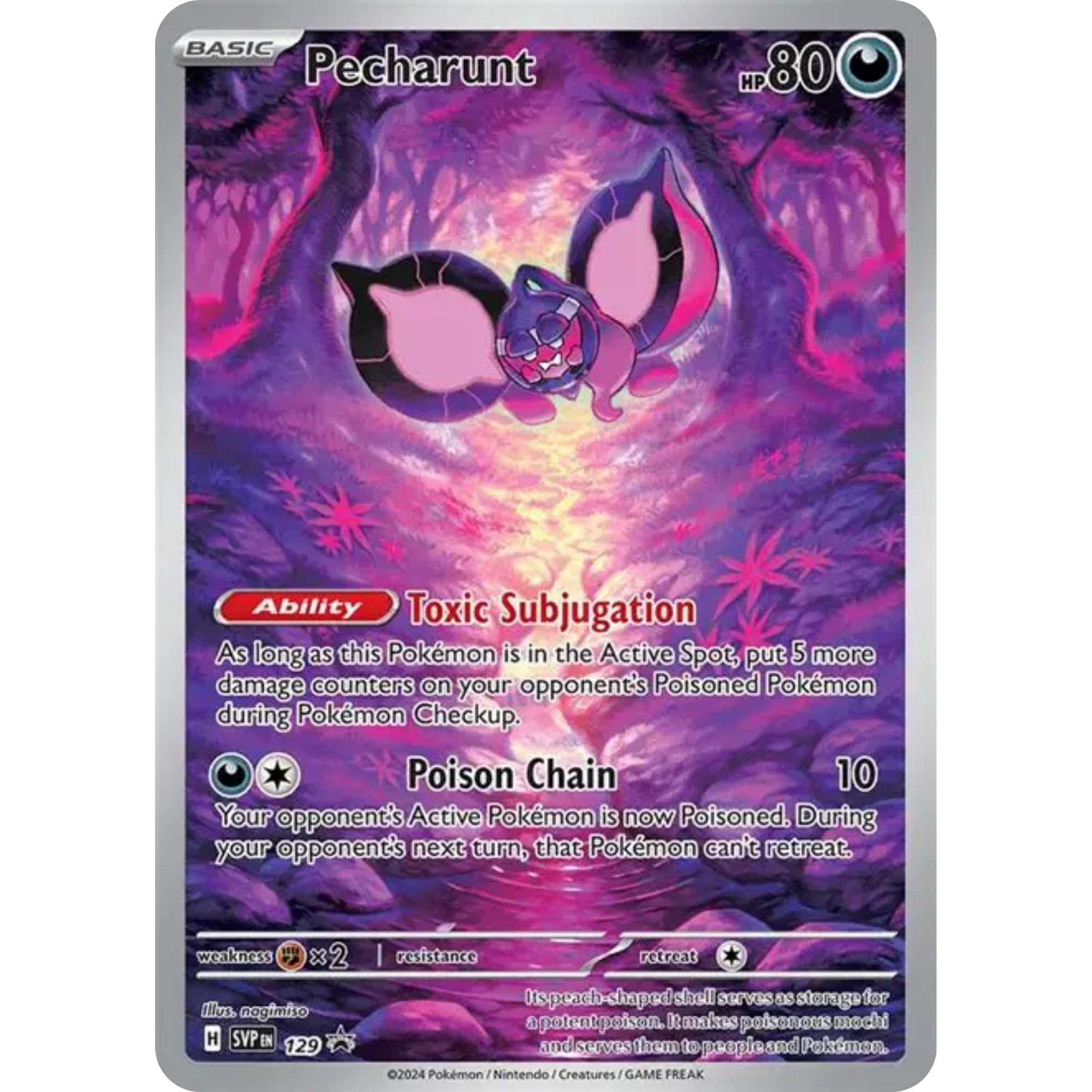 Pecharunt (Sealed) (129) [Scarlet & Violet: Black Star Promos]