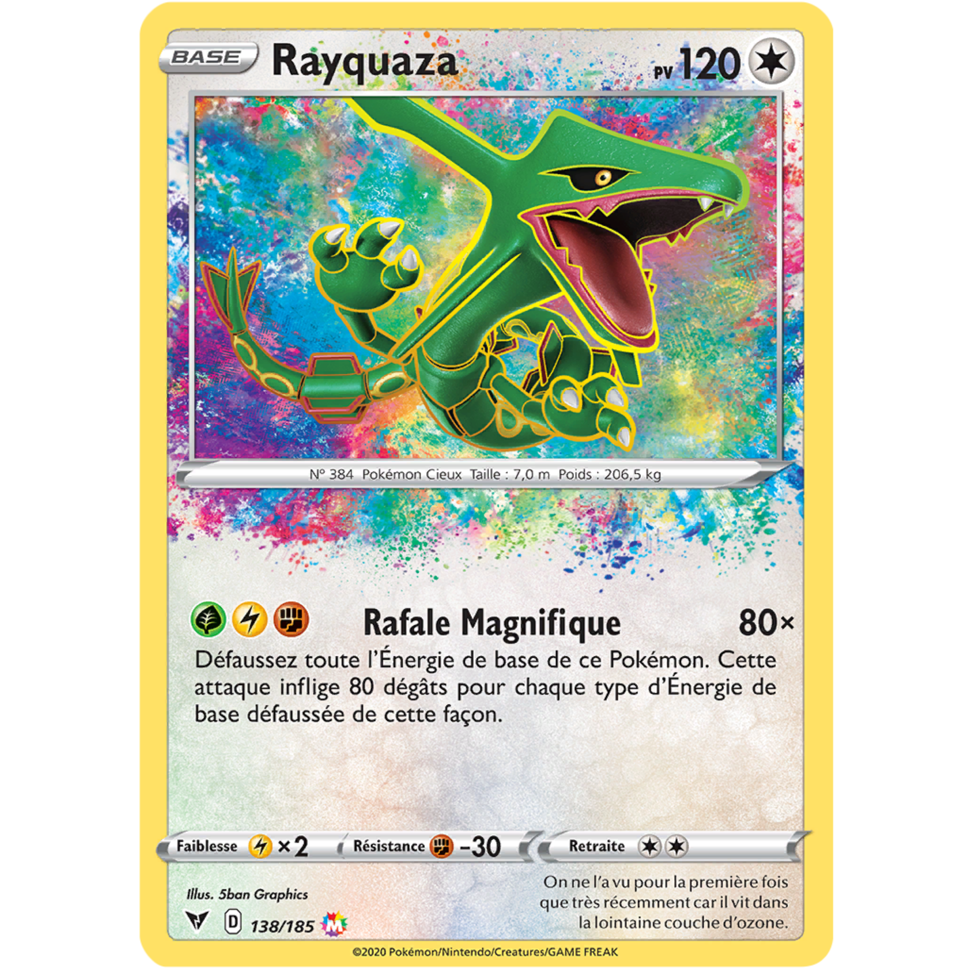Rayquaza (138/185) [Sword & Shield: Vivid Voltage]
