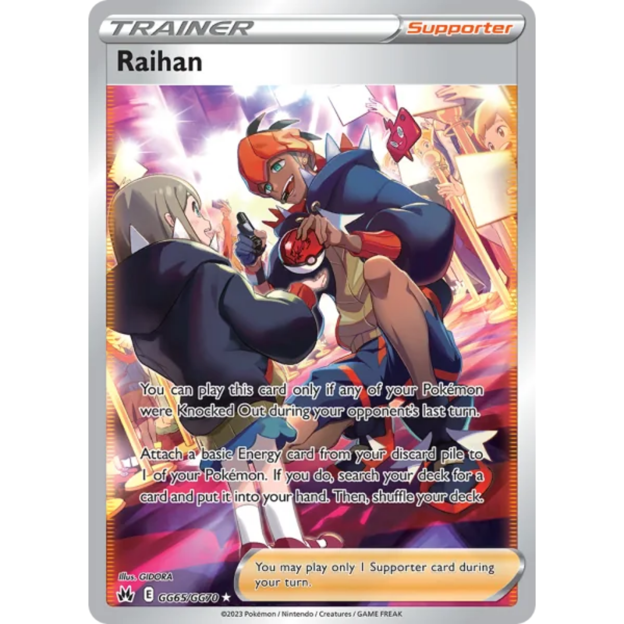 Raihan (GG65/GG70) [Sword & Shield: Crown Zenith]