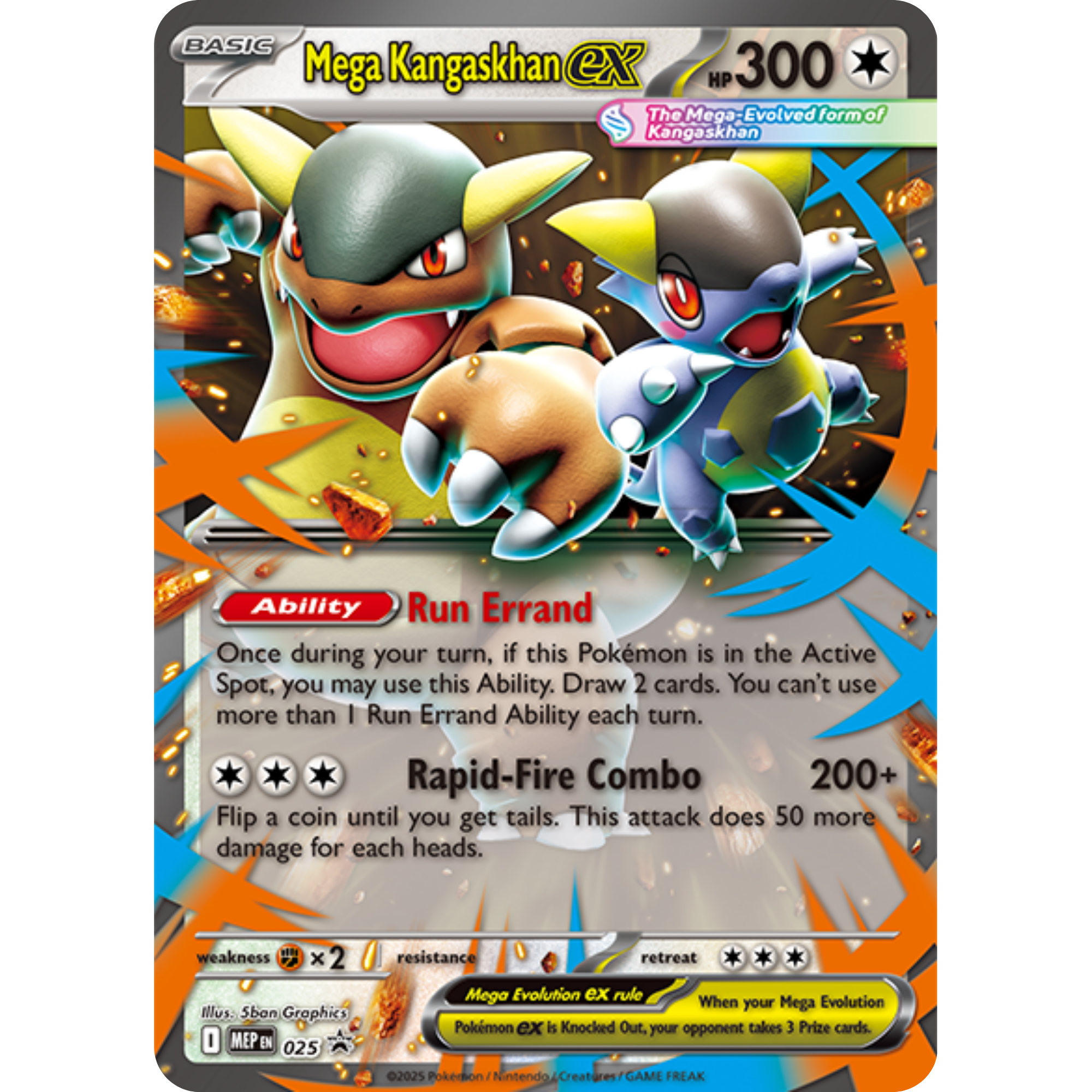 Mega Kangaskhan ex (025) [Mega Evolution Promo]