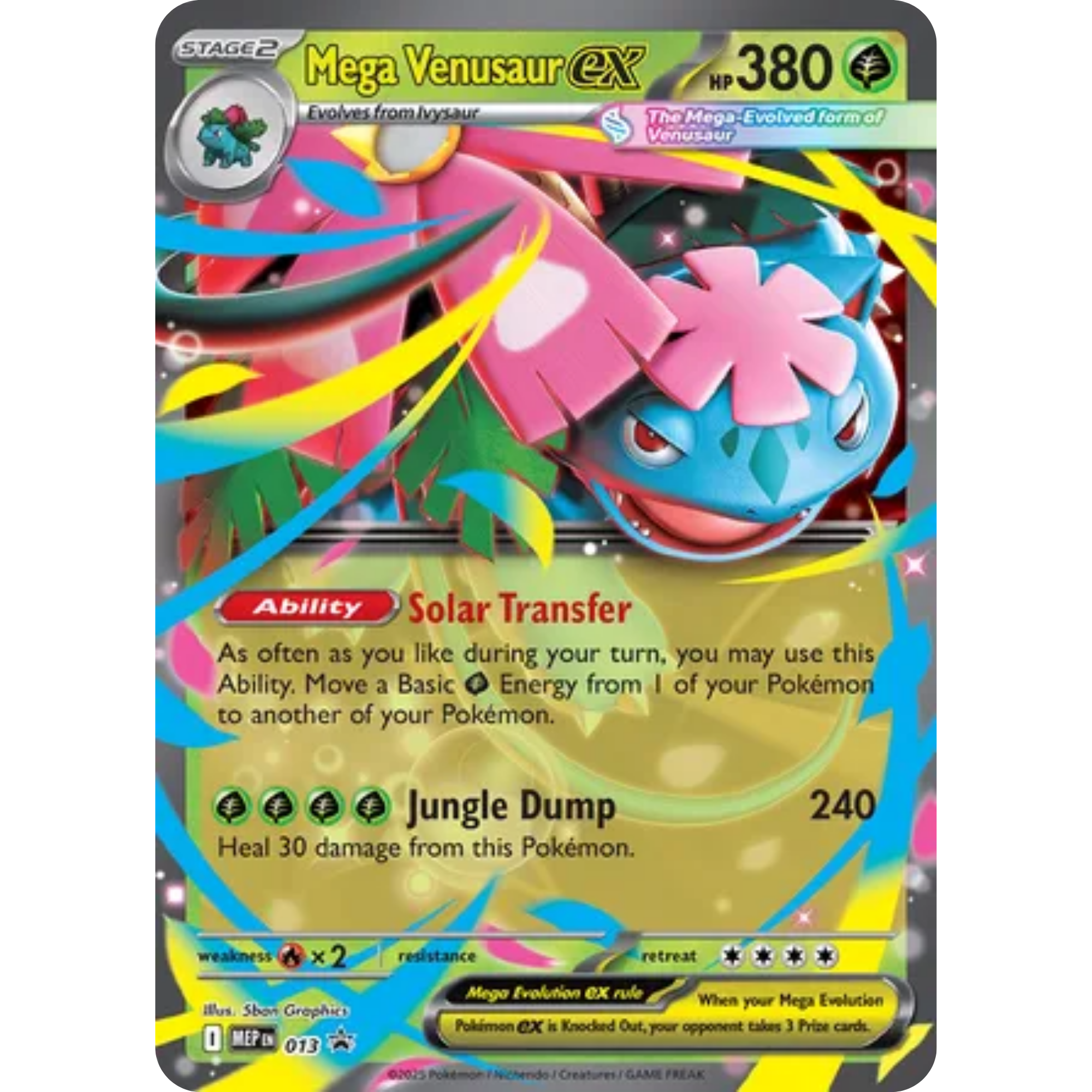 Mega Venusaur ex (013) [Mega Evolution Promo]