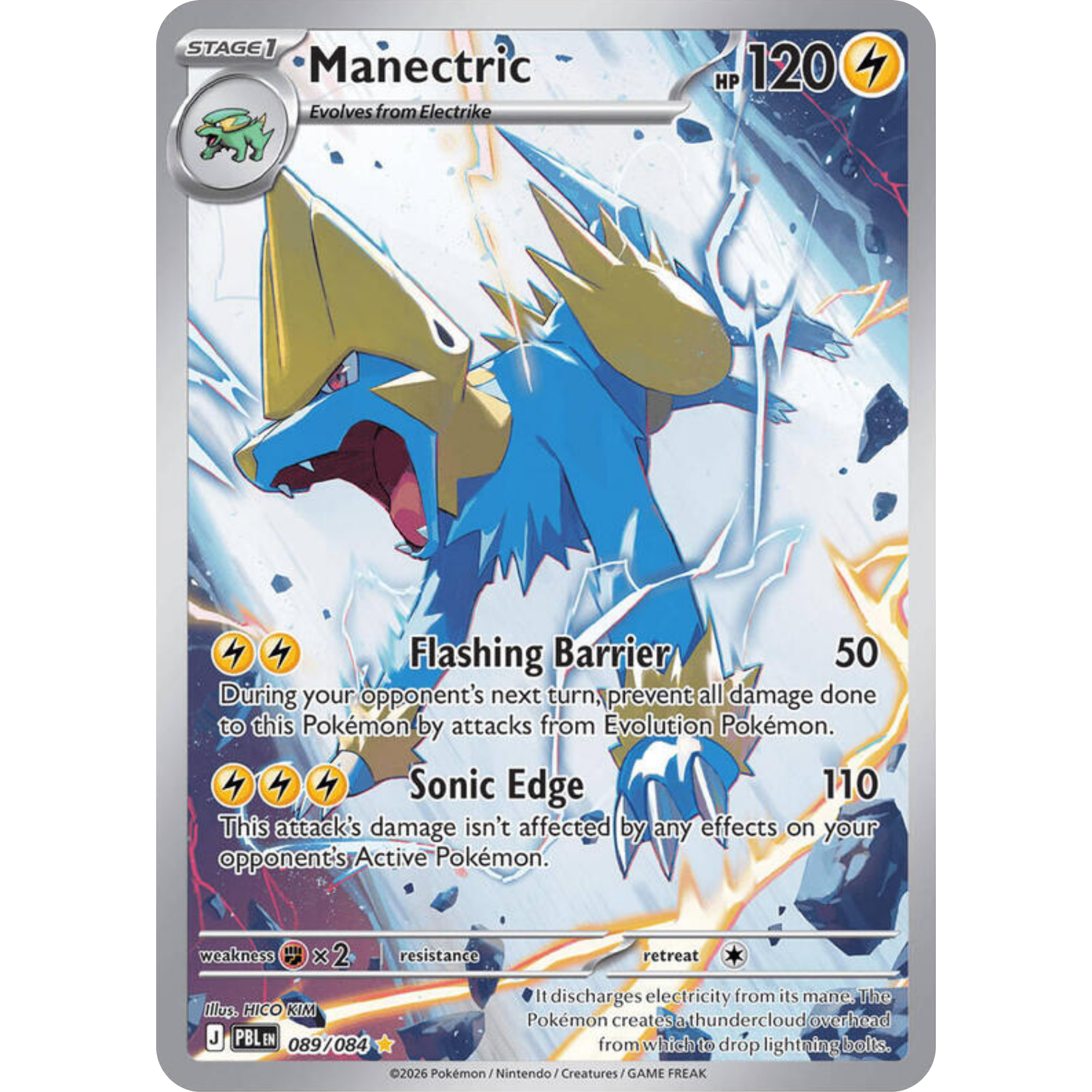 Manectric (089/084) [Mega Evolution: Pitch Black]