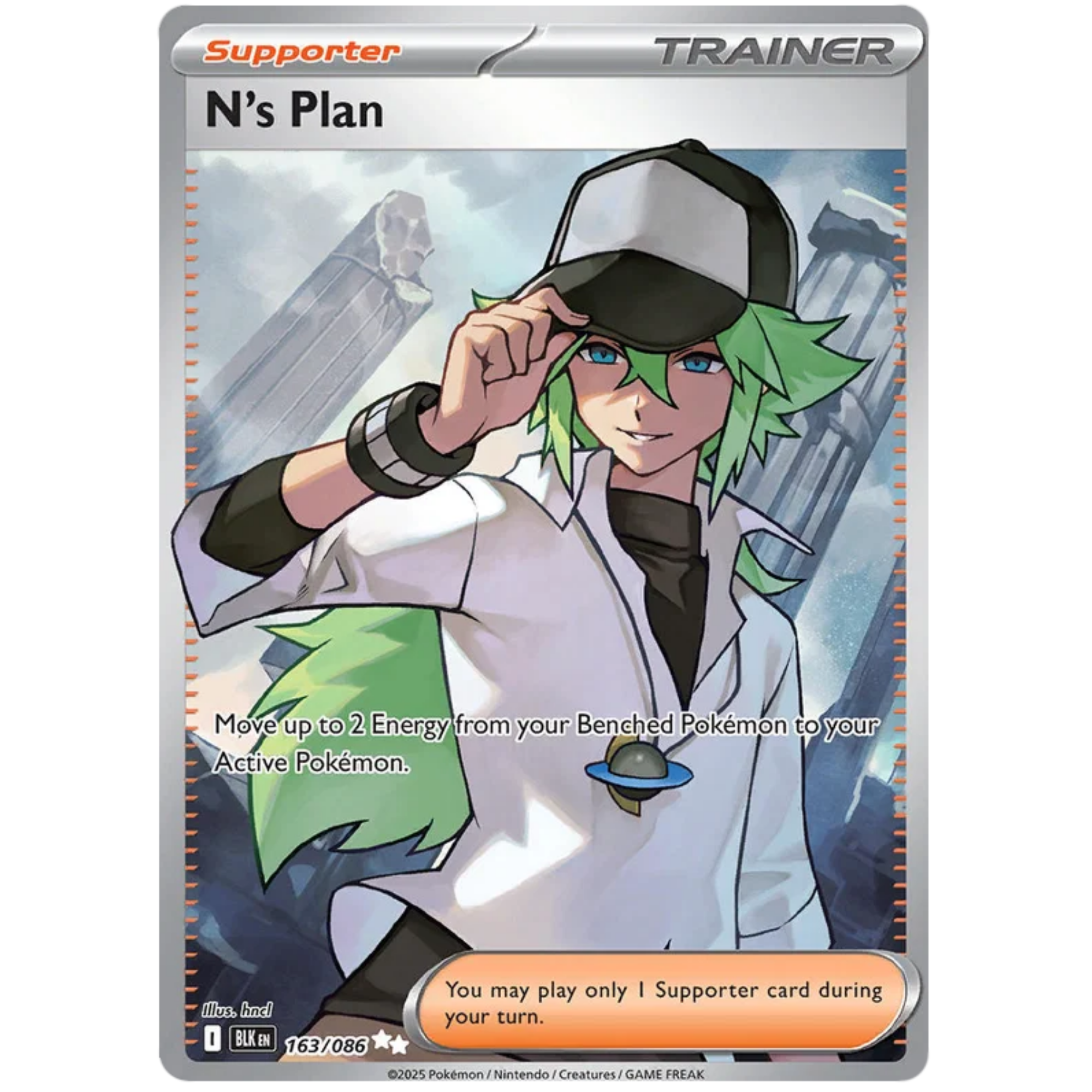 N's Plan (163/086) [Scarlet & Violet: Black Bolt]