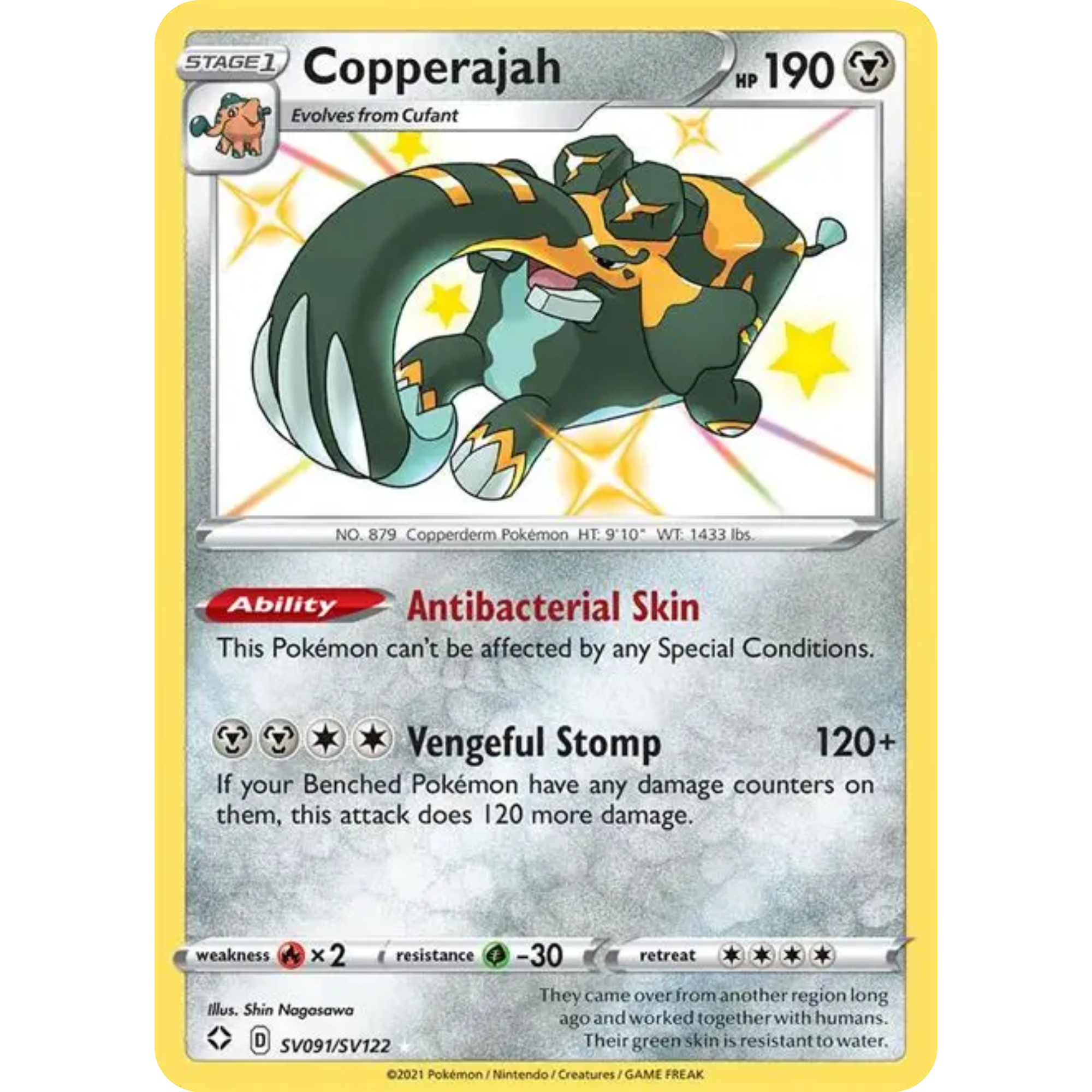 Copperajah (SV091/SV122) [Sword & Shield: Shining Fates]