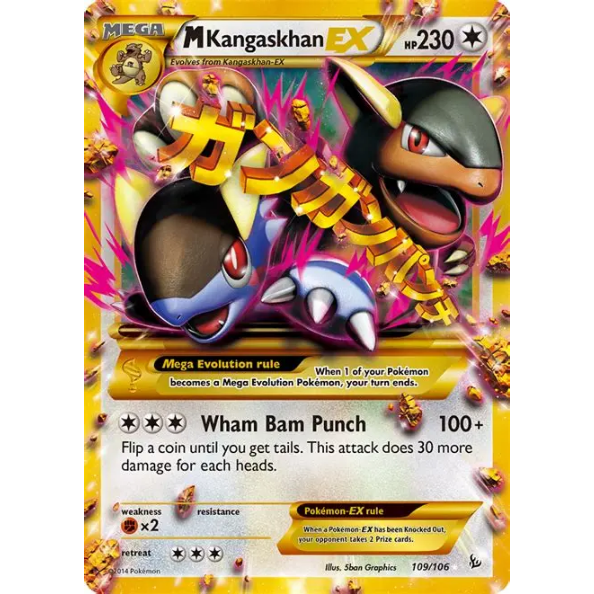 M Kangaskhan EX (109/106) [XY: Flashfire]
