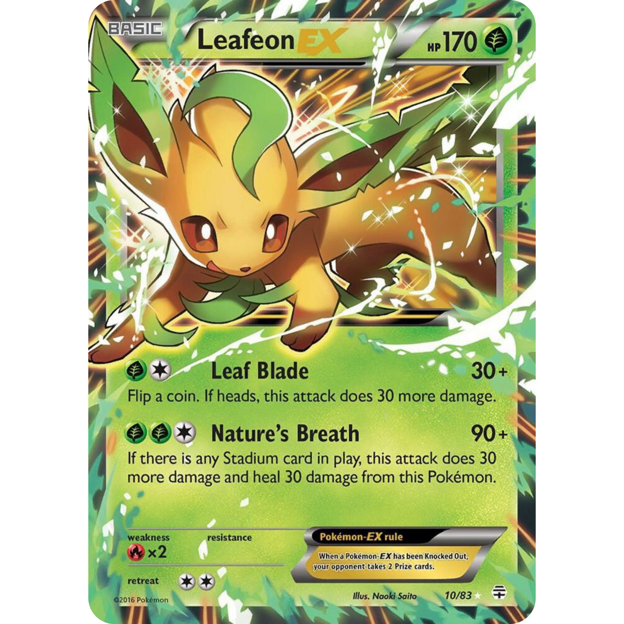 Leafeon EX (10/83) [XY: Generations]