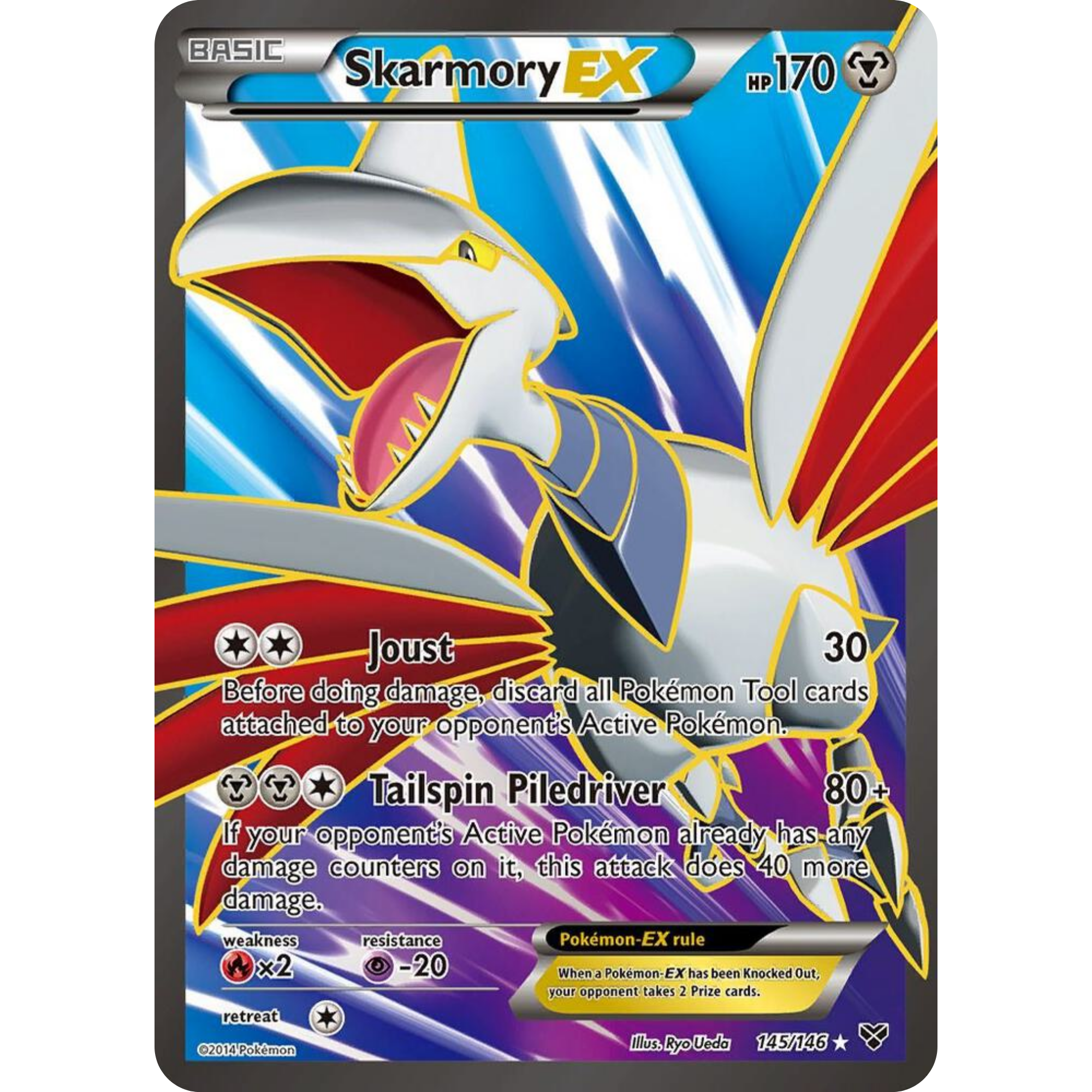 Skarmory EX (145/146) [XY: Base Set]