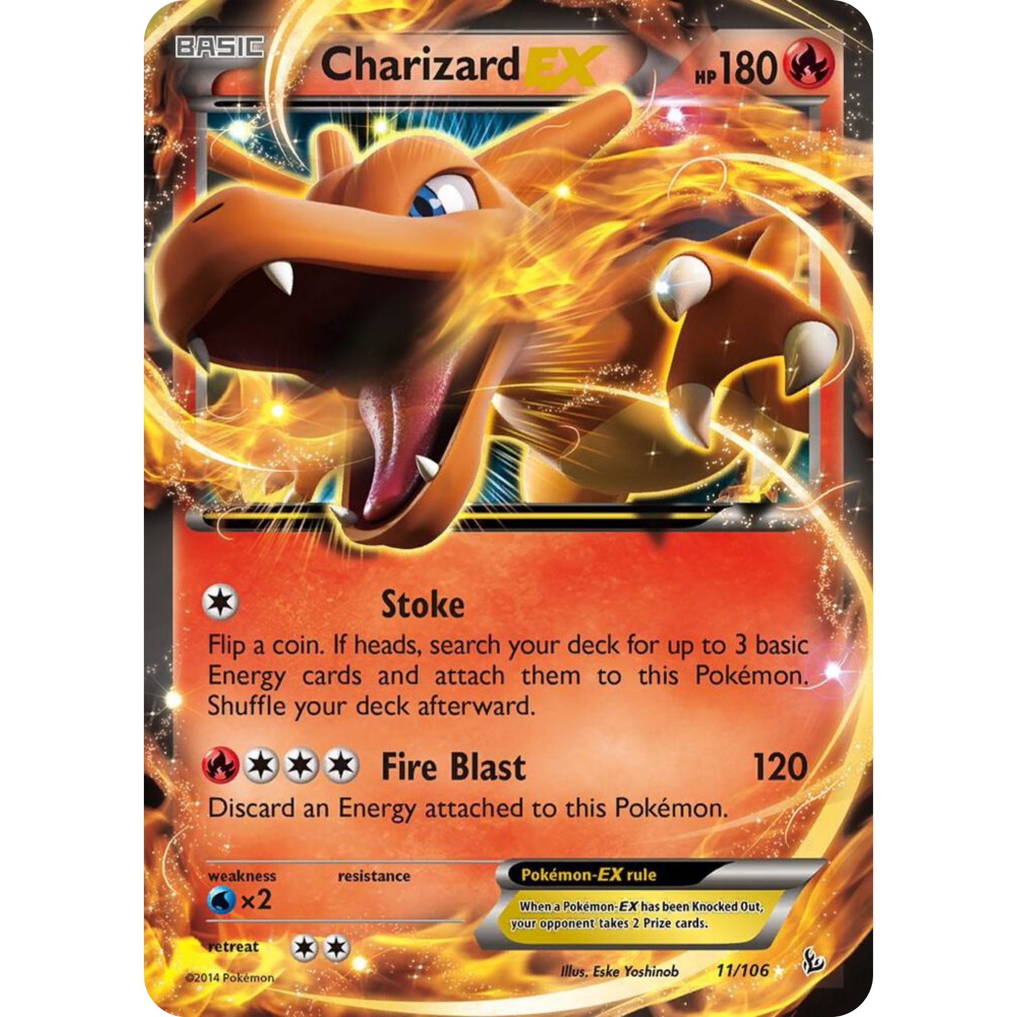 Charizard EX (11/106) [XY: Flashfire]