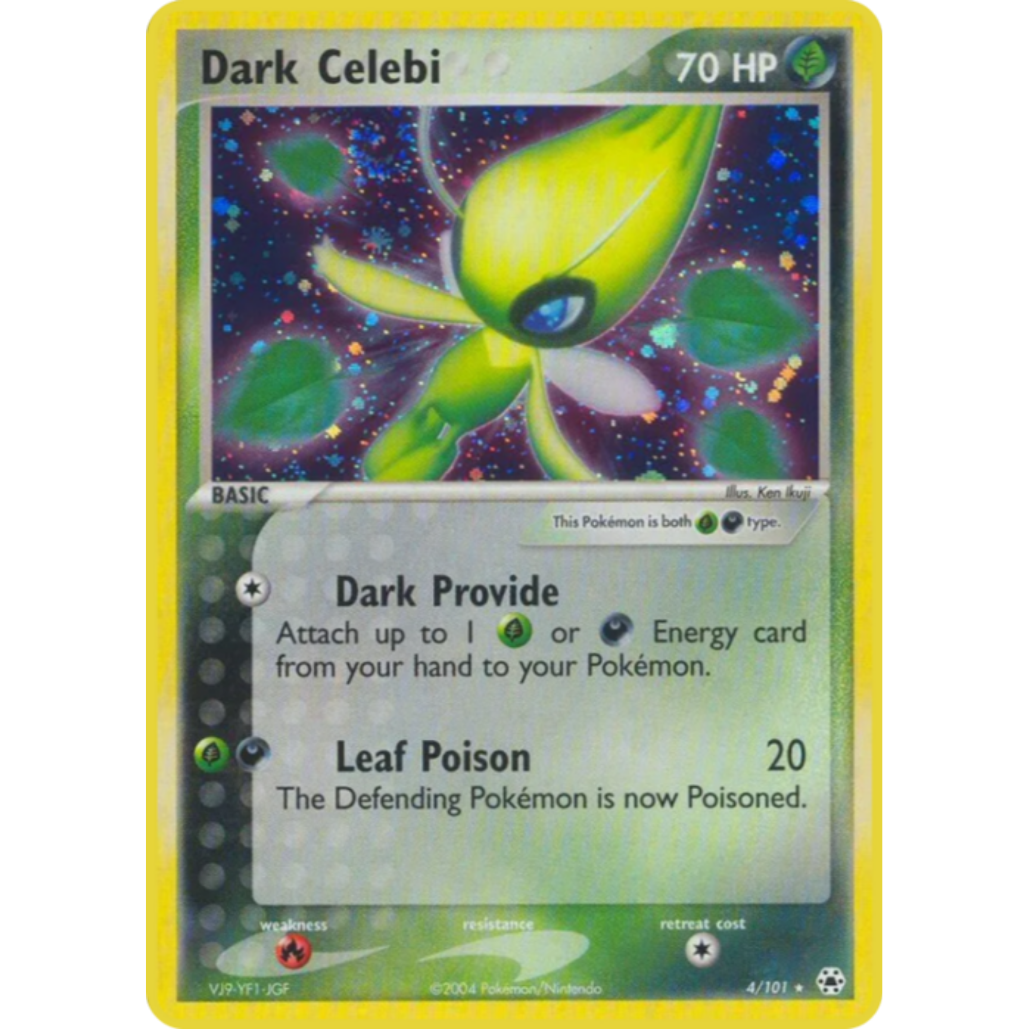 Dark Celebi (4/101) [EX: Hidden Legends]
