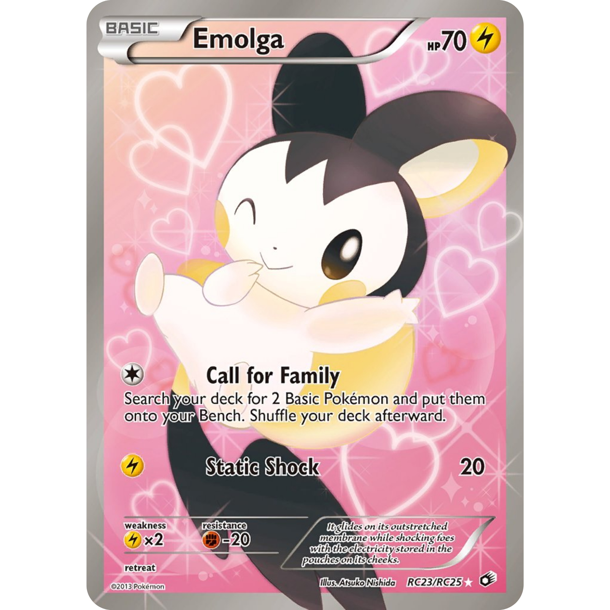 Emolga (RC23/RC25) [Black & White: Legendary Treasures]