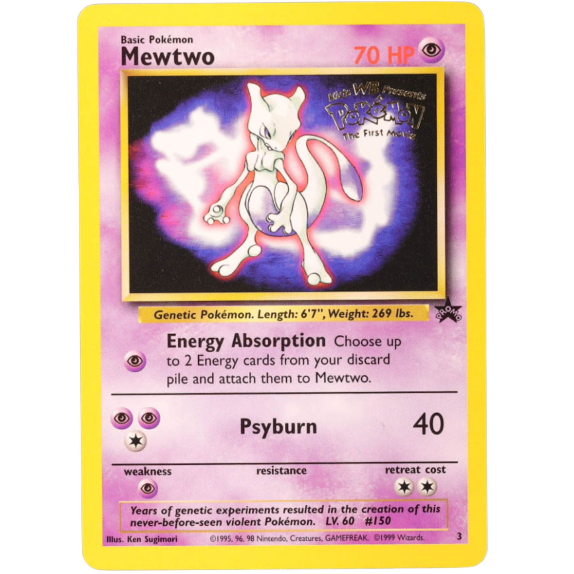 Mewtwo (3) [Wizards of the Coast: Black Star Promos]