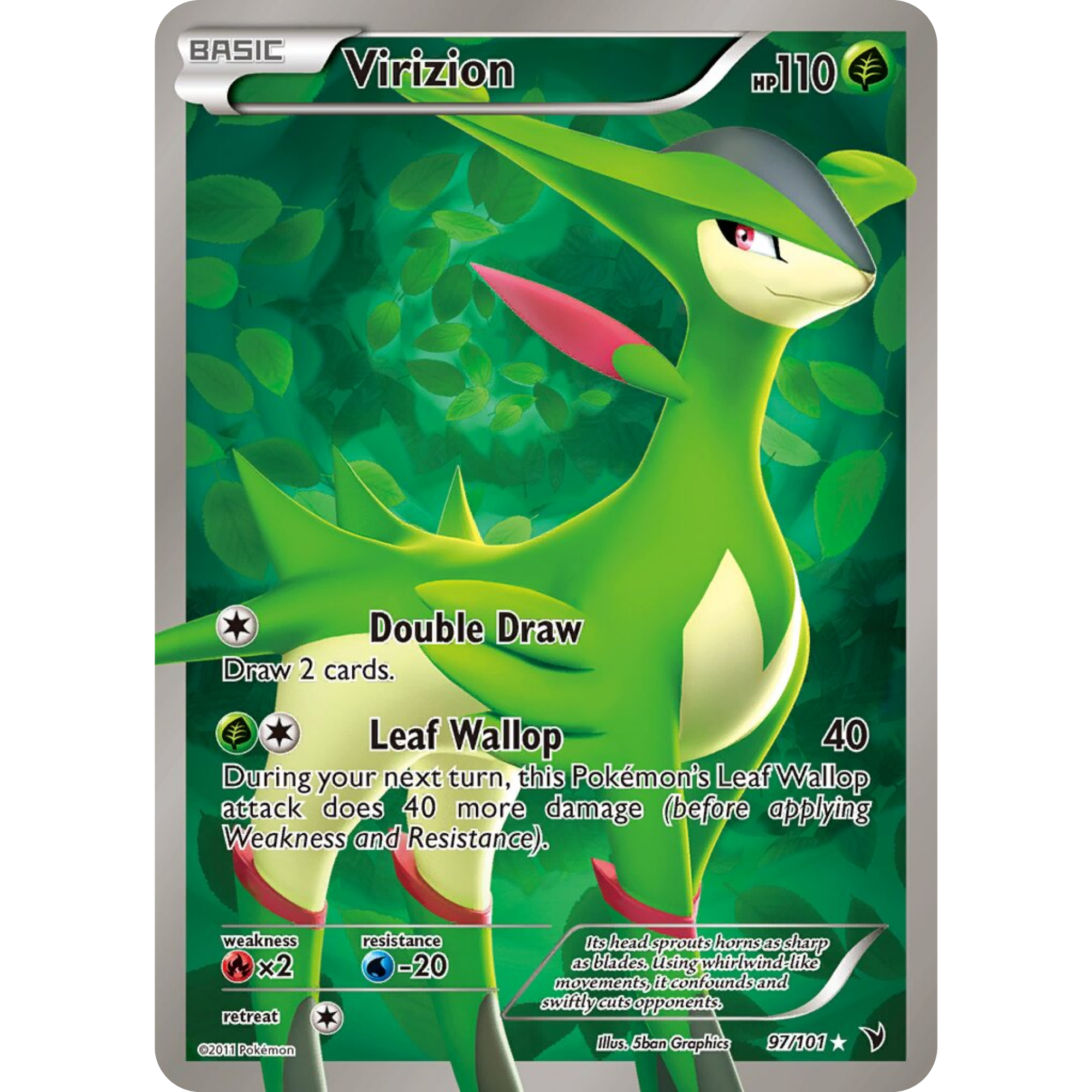 Virizion (97/101) [Black & White: Noble Victories]