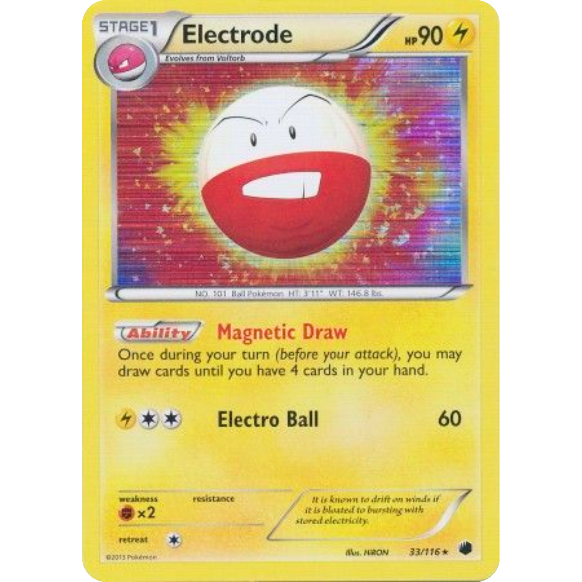Electrode (33/116) [Black & White: Plasma Freeze]